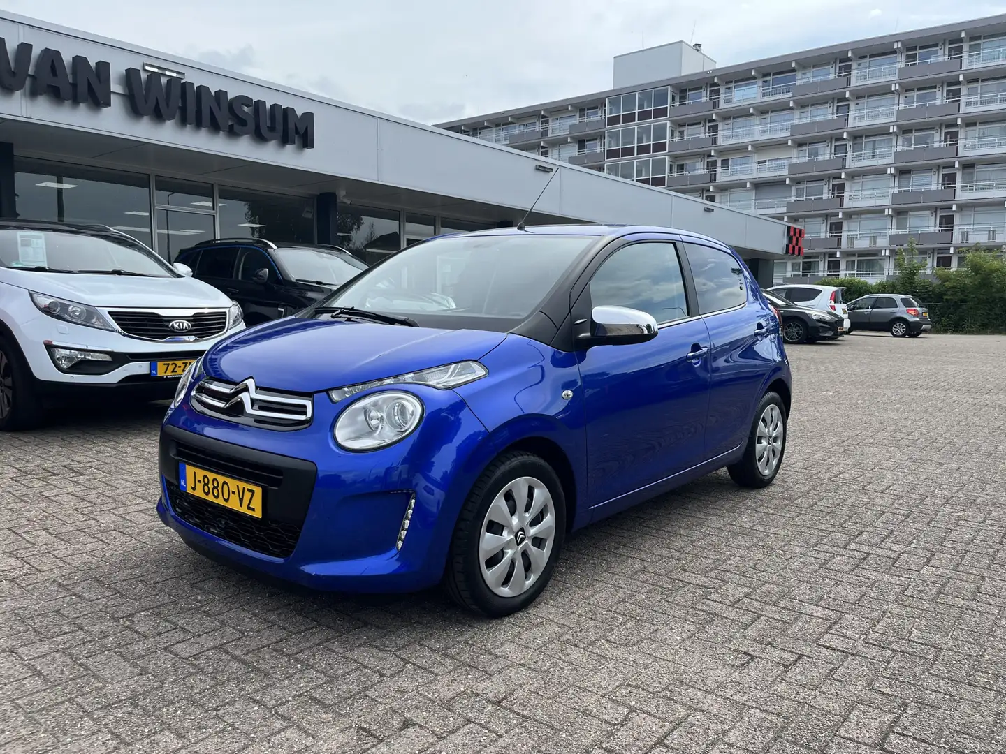 Citroen C1 1.0 VTi Feel 5 Drs Airco dab Bluetooth Blau - 1