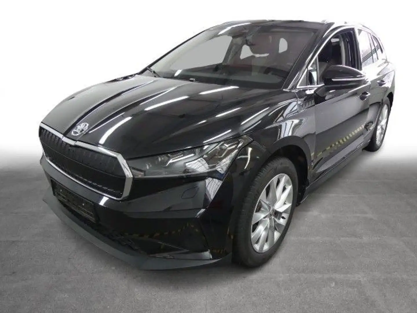 Skoda Enyaq iV 80 Lodge NAVI AHK 77kWh KAMERA Schwarz - 2