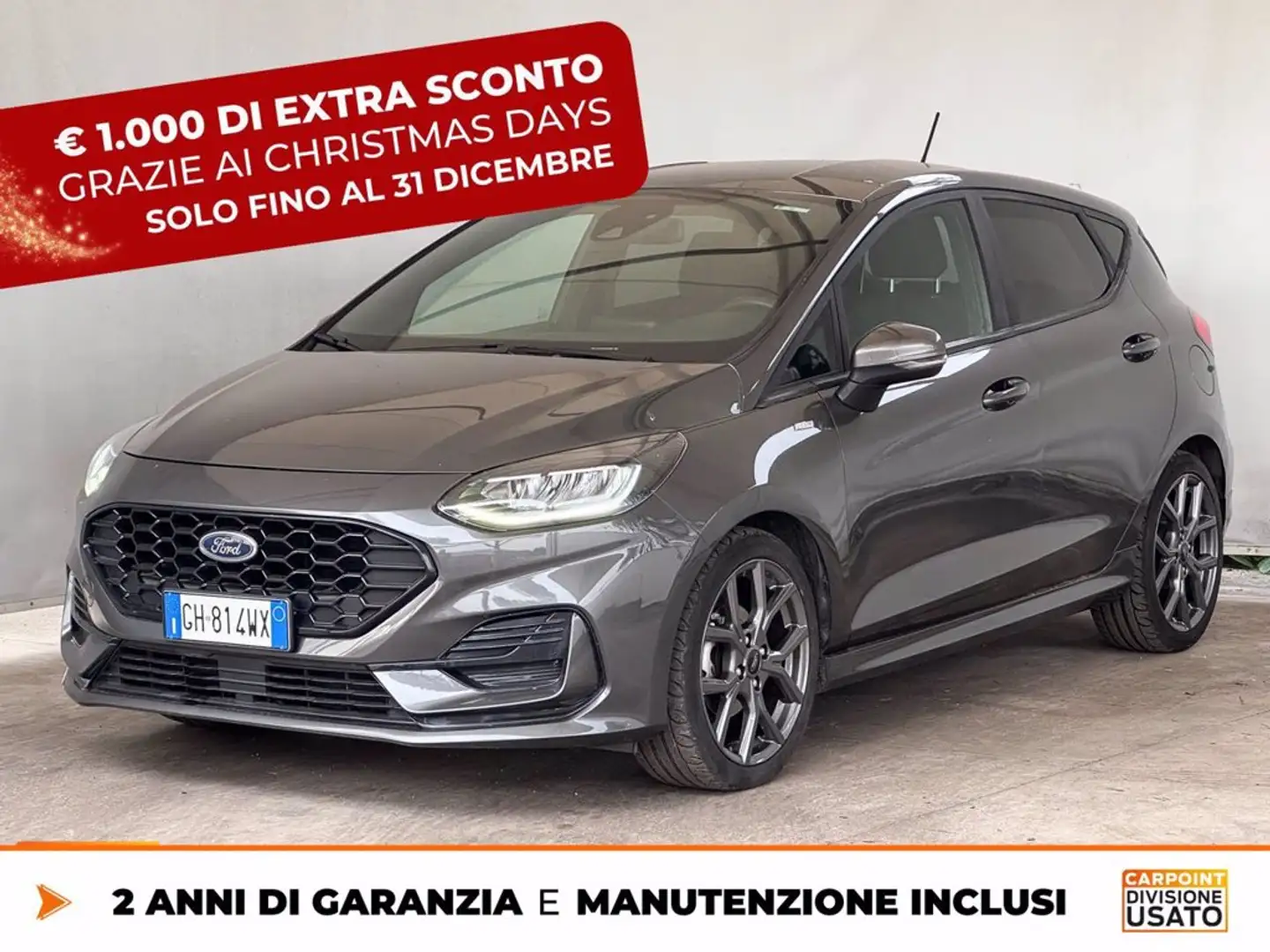 Ford Fiesta 5p 1.0 ecoboost h st-line 125cv Grigio - 1