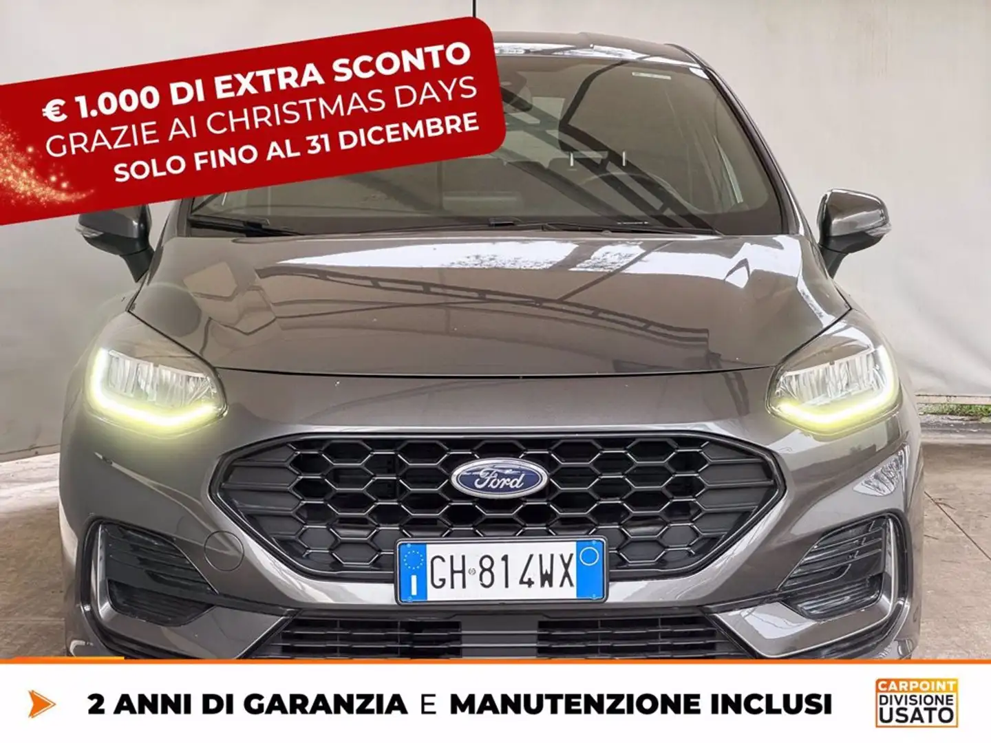Ford Fiesta 5p 1.0 ecoboost h st-line 125cv Grigio - 2