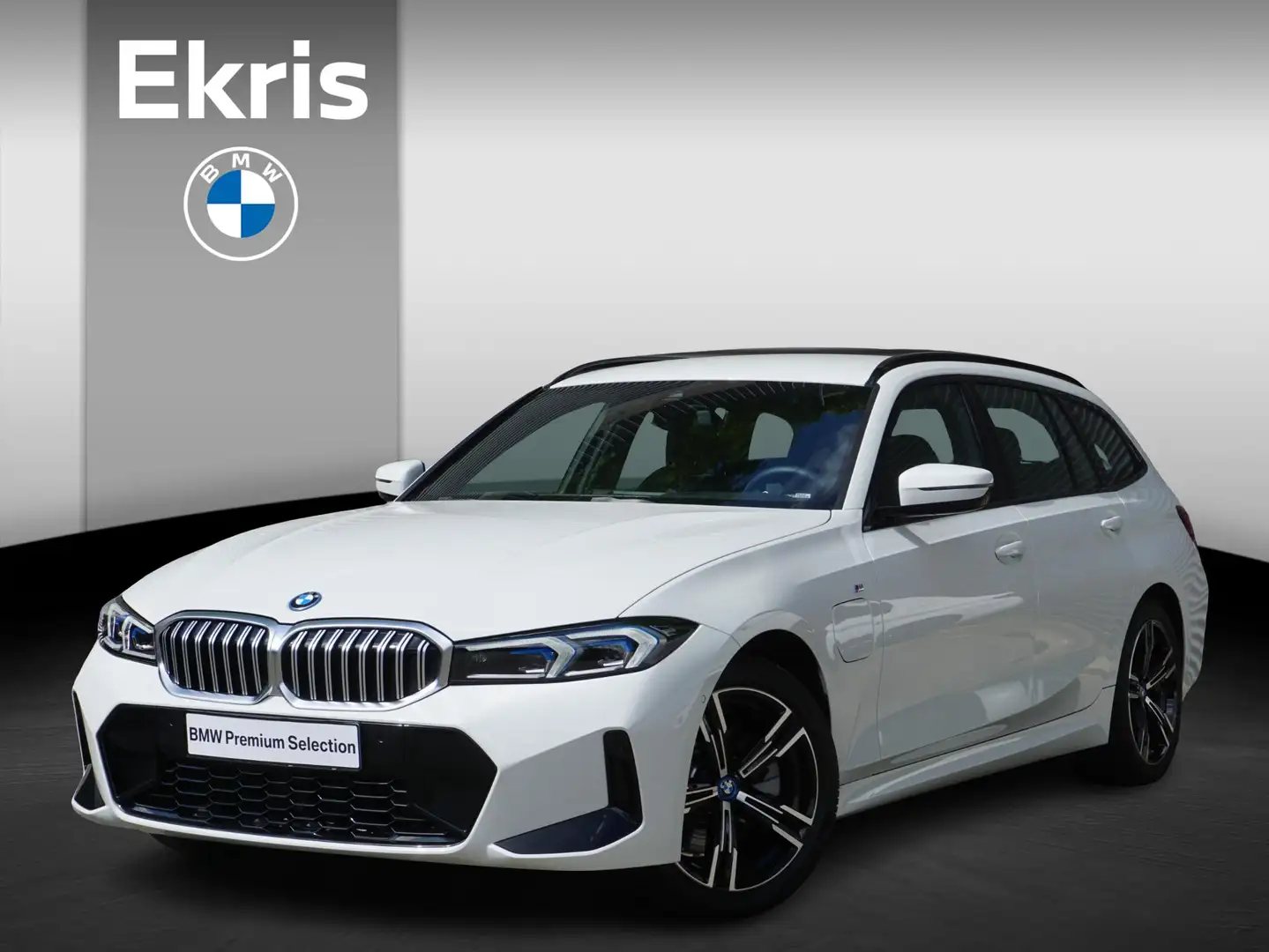 BMW 330 3 Serie Touring 330e | M Sportpakket | Trekhaak |D Wit - 1