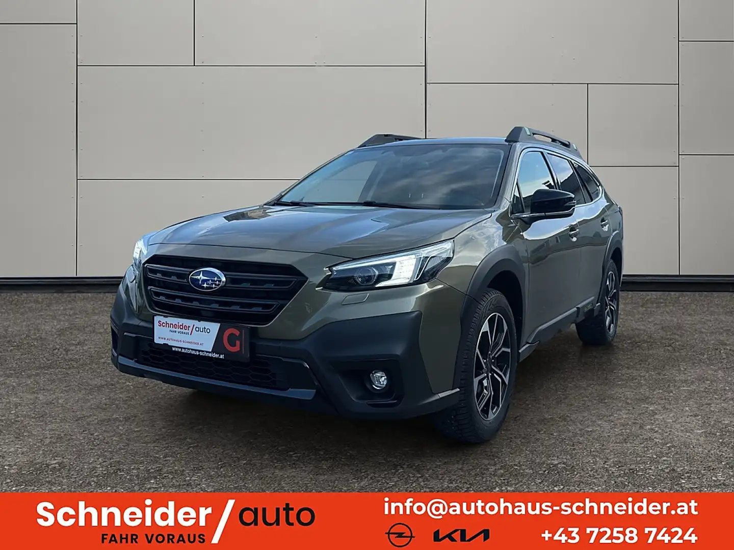 Subaru OUTBACK Outback 2,5i Adventure AWD CVT Grün - 1