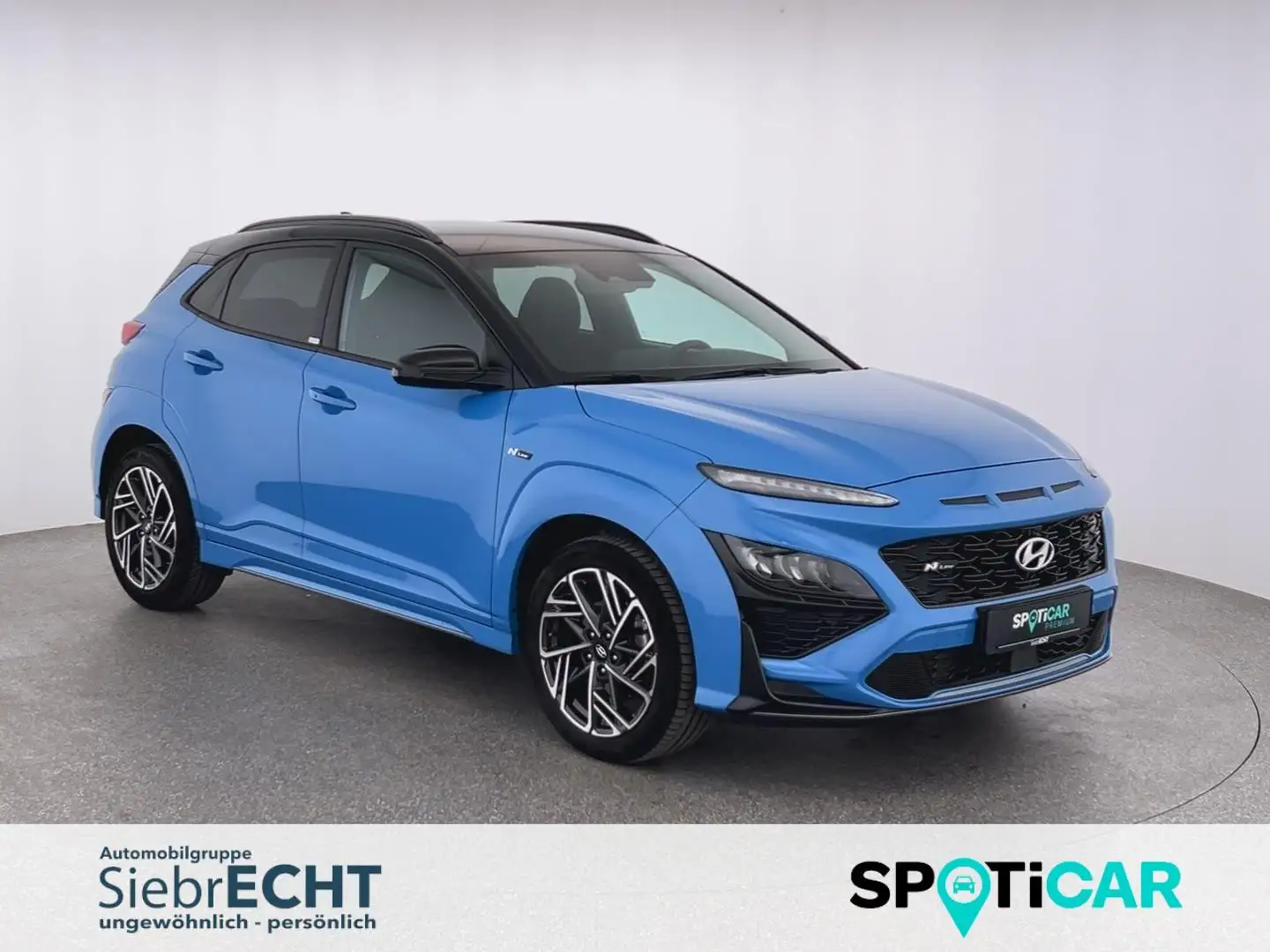Hyundai KONA N Line Mild-Hybrid 1.0*NAVI*SHZ*RFK*uvm Blau - 1