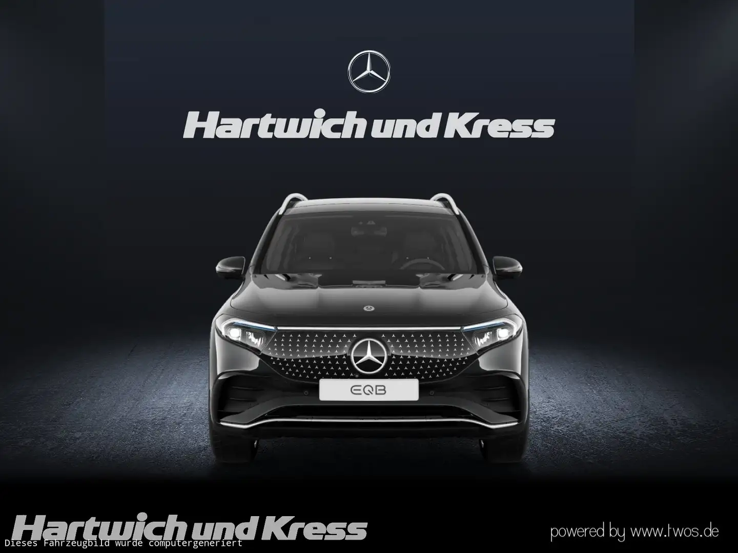 Mercedes-Benz EQB 350 EQB 350 AMG Line Premium 4Matic+Pano+7Sitze+360°Kamera+ Noir - 2
