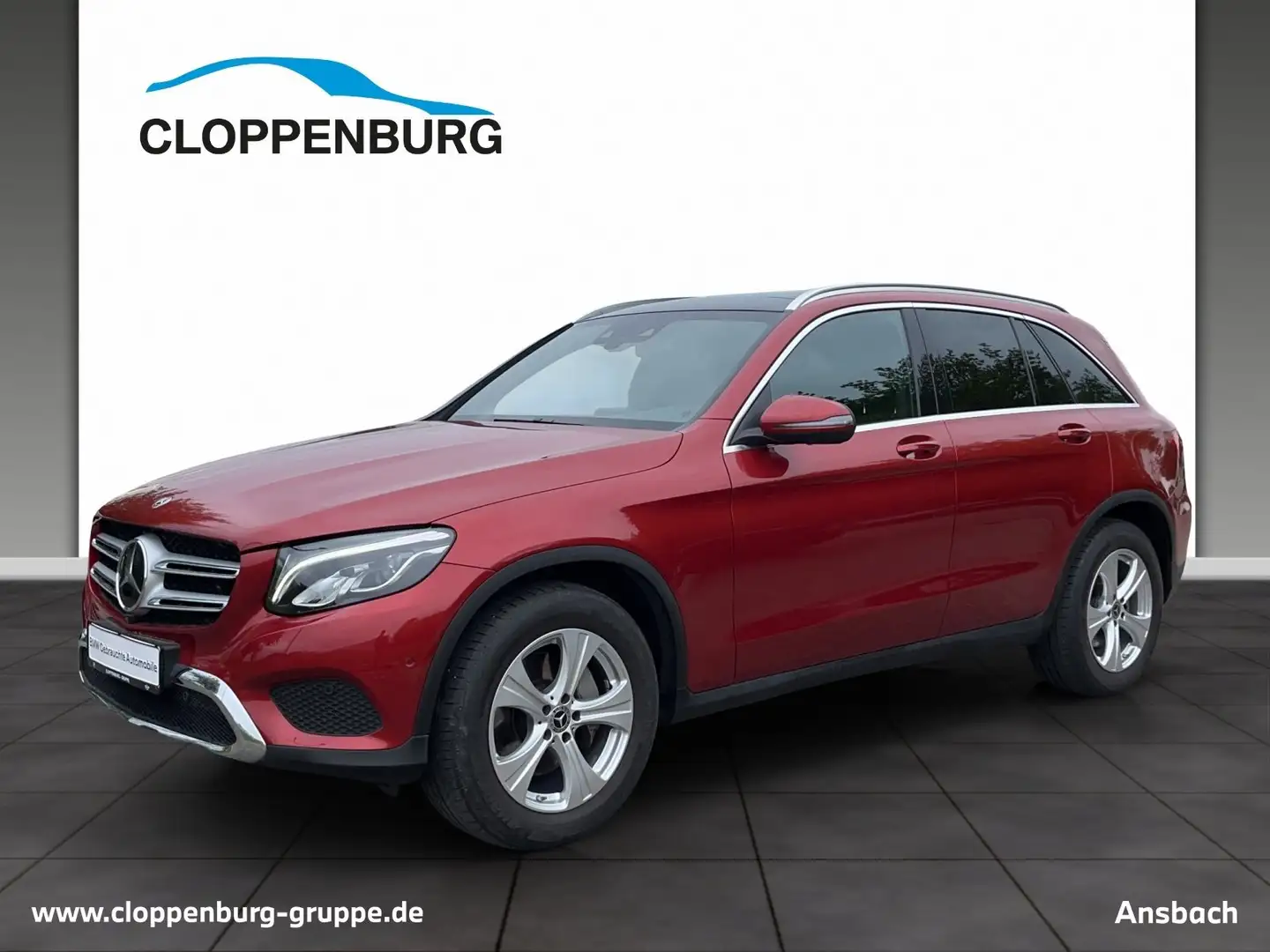 Mercedes-Benz GLC 220 d 4Matic 9G-TRONIC Exclusive LED RFK Rosso - 1