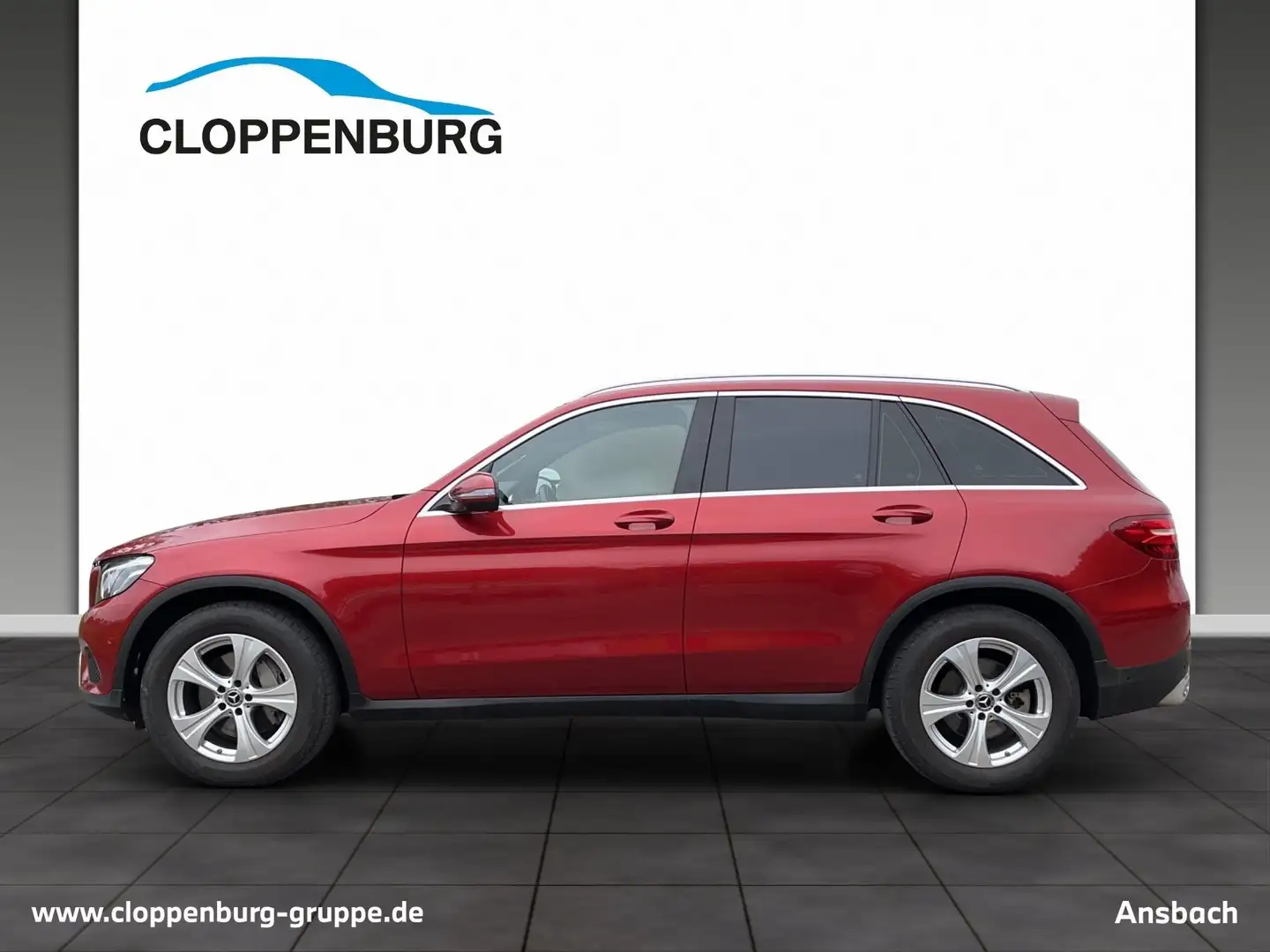 Mercedes-Benz GLC 220 d 4Matic 9G-TRONIC Exclusive LED RFK Rosso - 2