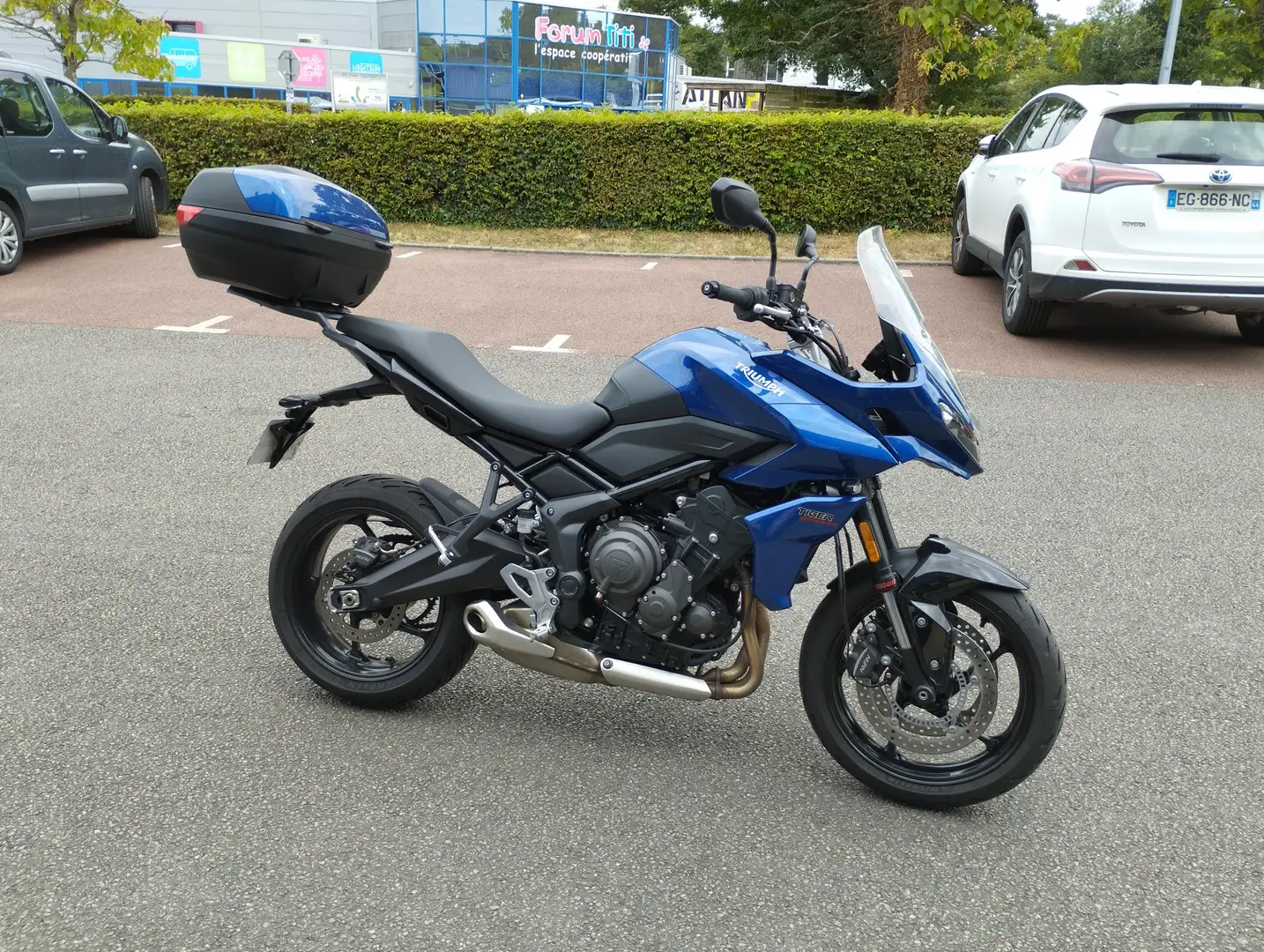 Triumph Tiger Sport Bleu - 1