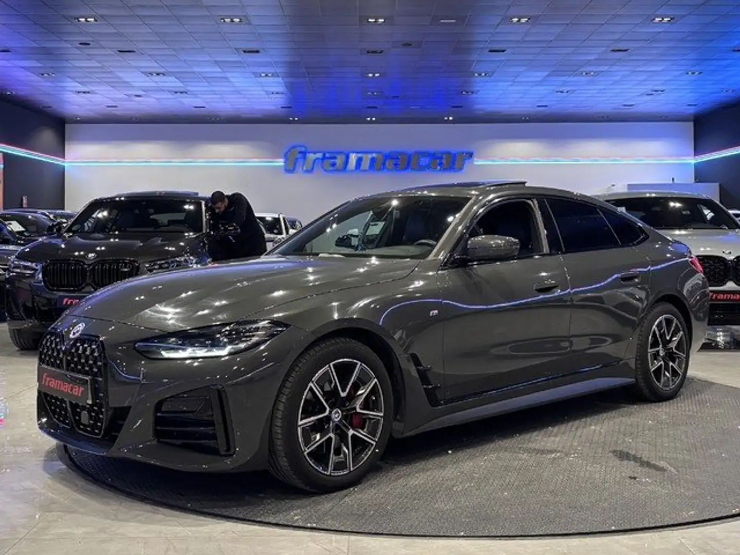 BMW 420 420dA Gran Coupé Gris - 1