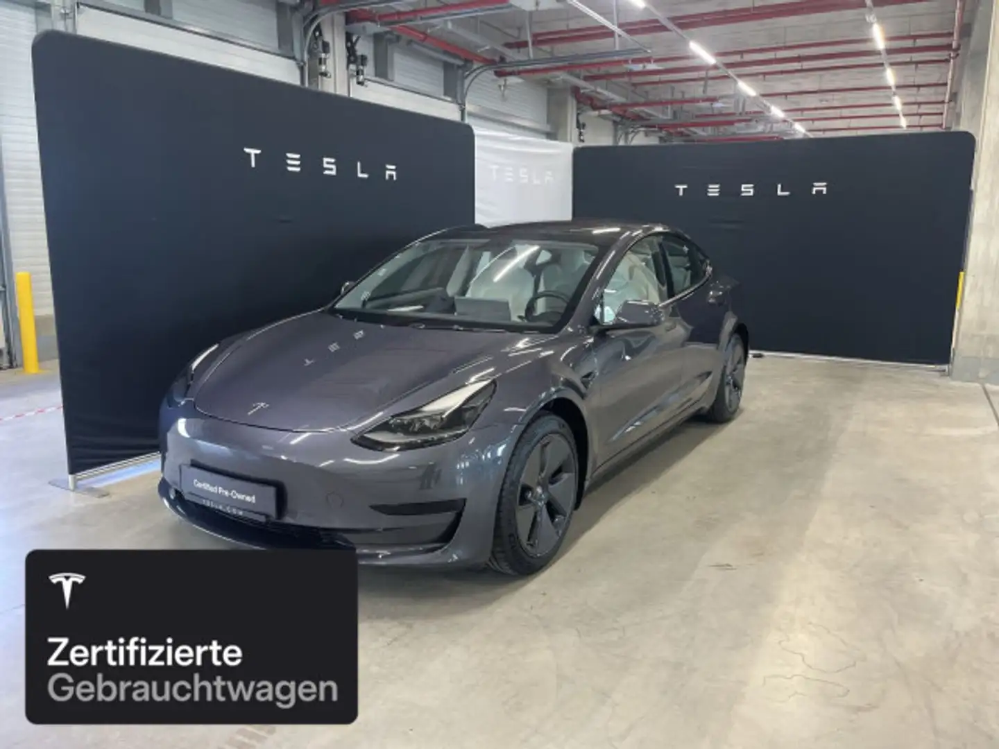 Tesla Model 3 Rear-Wheel Drive Argent - 1