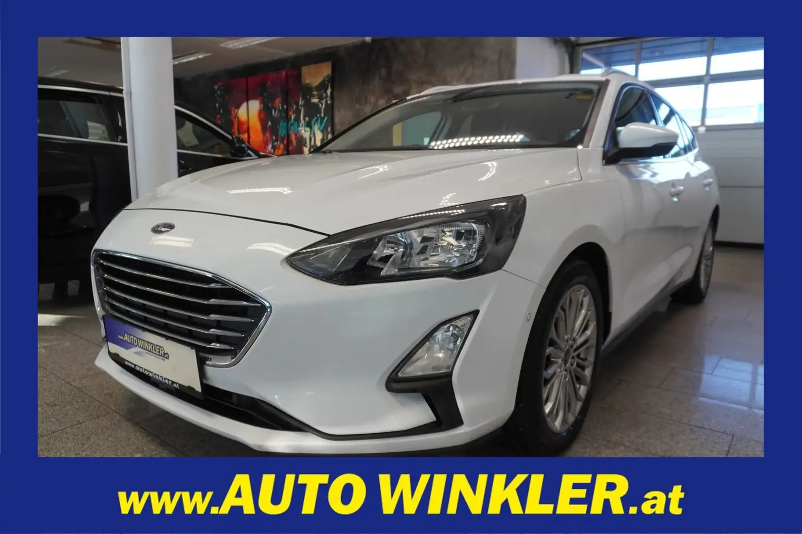 Ford Focus 1.5 EcoBlue Titanium Sportsitze/Navi/Kamera/LED Weiß - 1