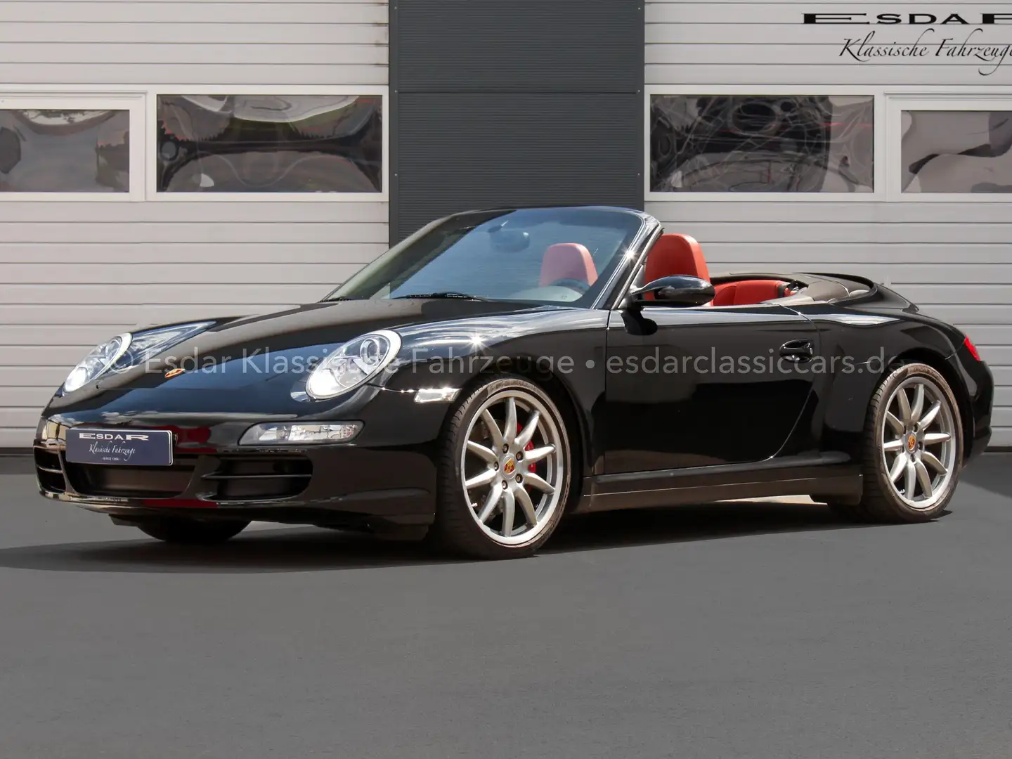 Porsche 997 911 Carrera 4 S Cabriolet Nero - 1