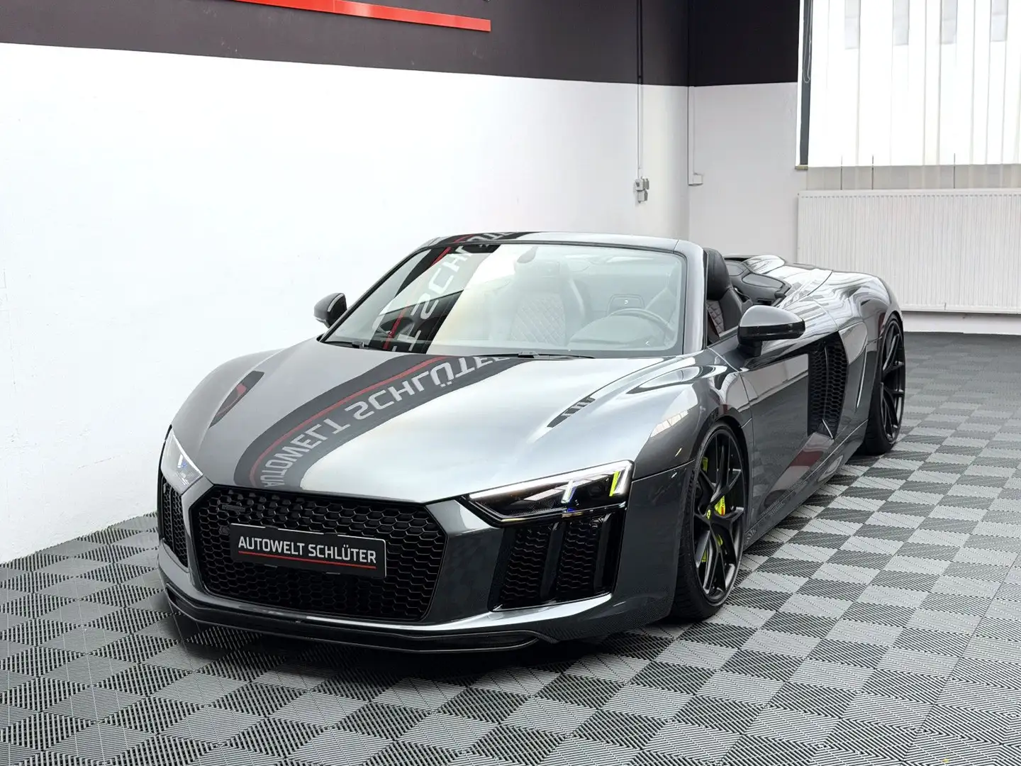 Audi R8 Spyder 5.2 FSI Quattro*Kline Inconel*HRE*KW* Gris - 1
