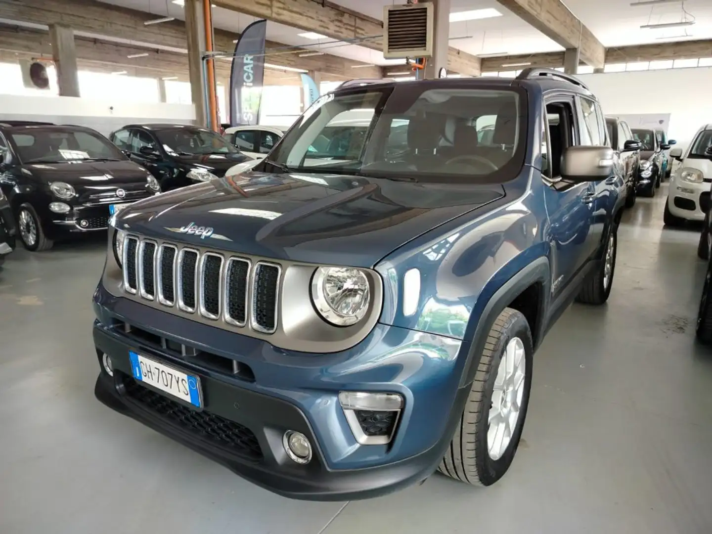 Jeep Renegade 1.3 T4 190CV PHEV 4xe AT6 Limited Blu/Azzurro - 1