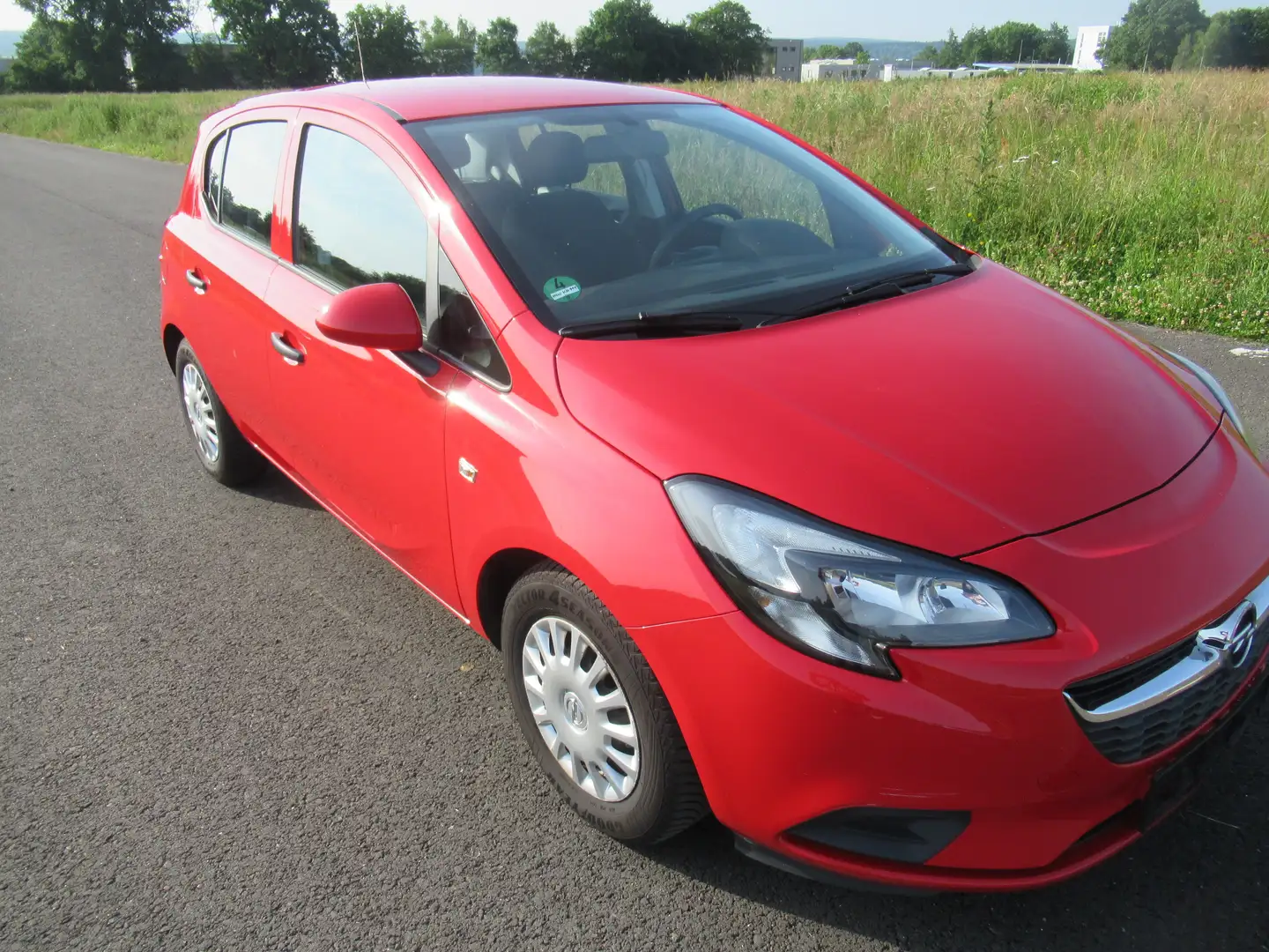 Opel Corsa S-D Rood - 1