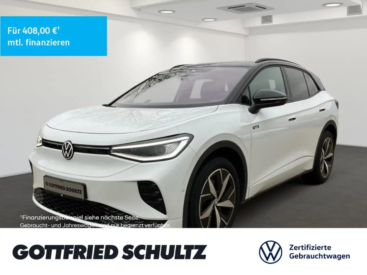 Volkswagen ID.4 GTX 4MOTION 77 kWh 20ZOLL AHK DCC CAM360 HEADUP Blanco - 1