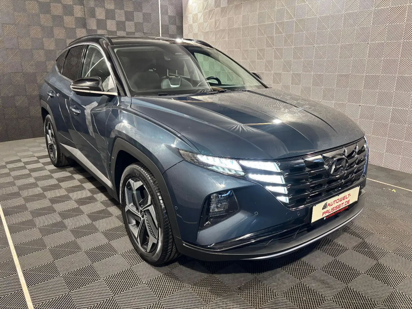 Hyundai TUCSON 1.6*N LINE*LED-ACC-R.KAM-NAV-TOTW-SHZ-PDC Blau - 1