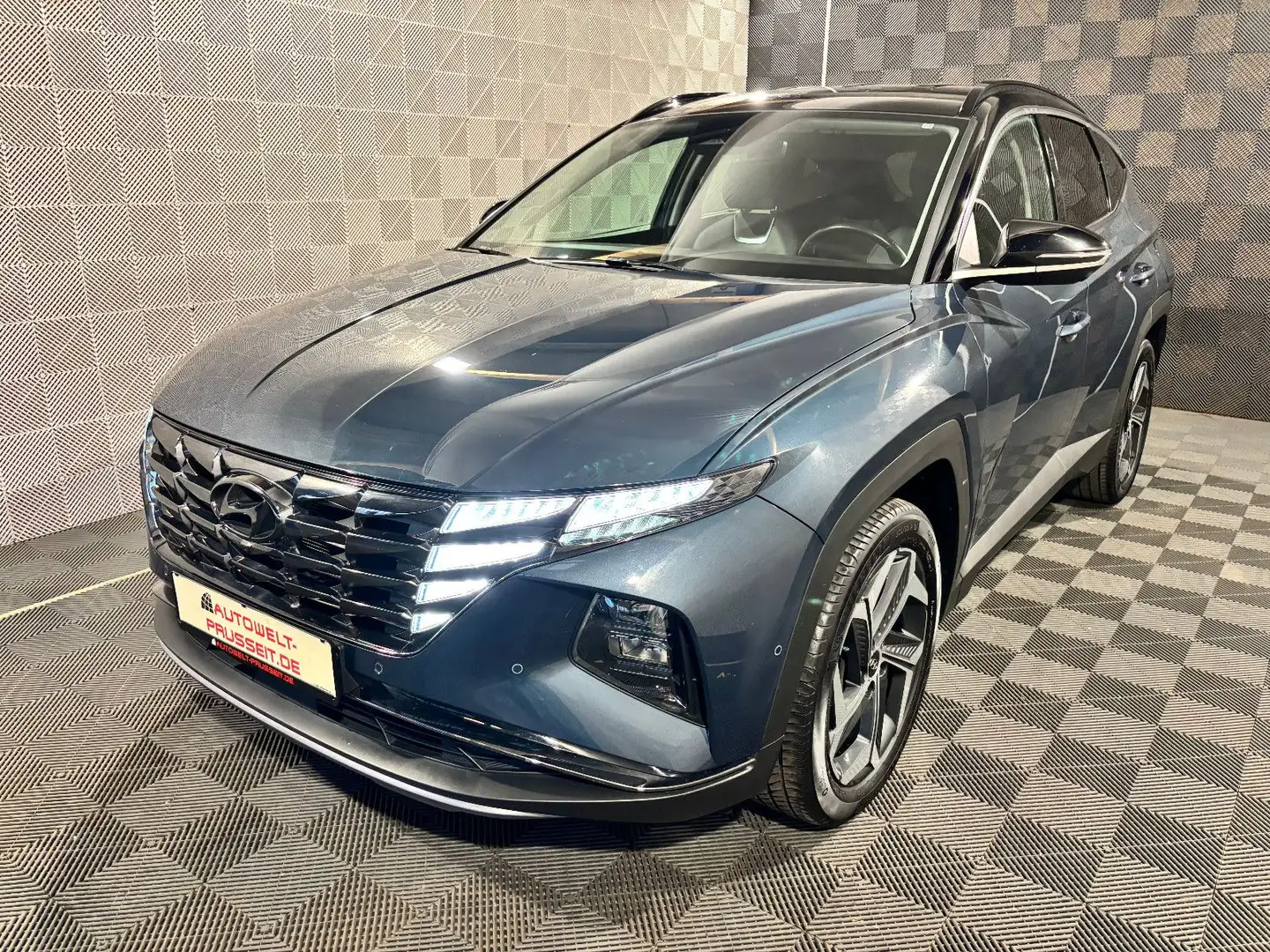 Hyundai TUCSON 1.6*N LINE*LED-ACC-R.KAM-NAV-TOTW-SHZ-PDC Blau - 2