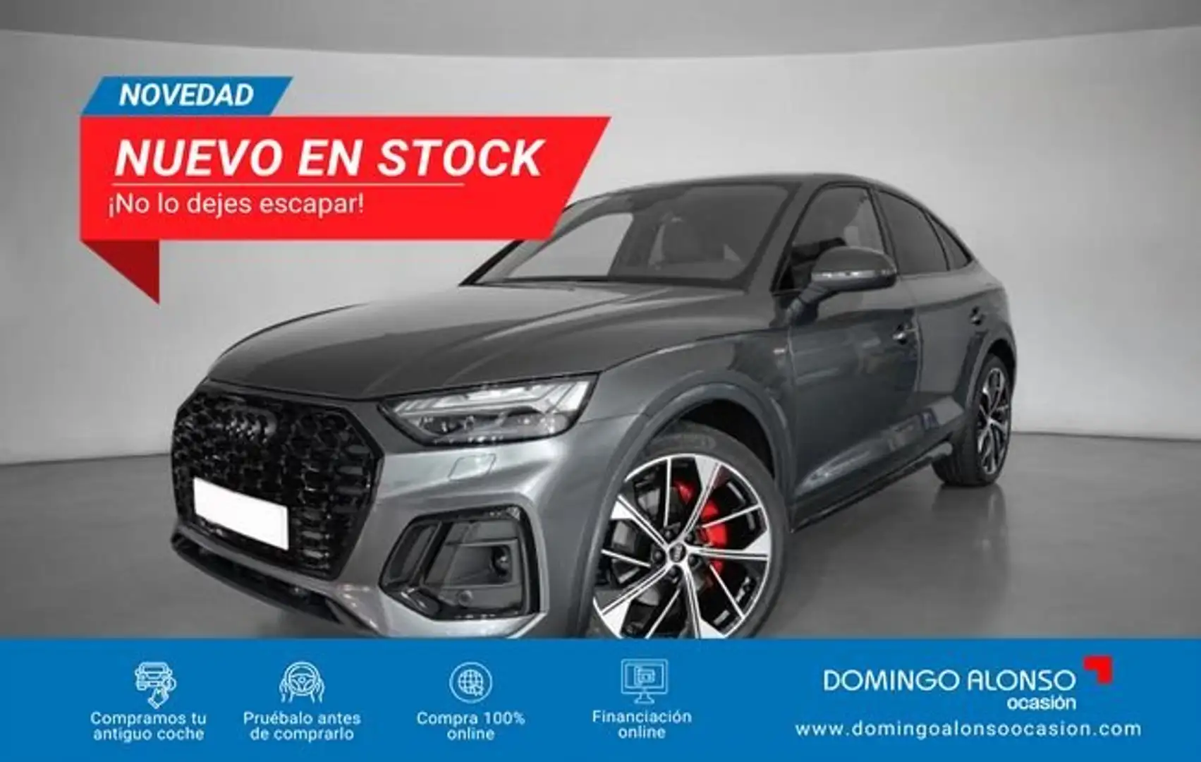 Audi Q5 Sportback S line 50 TFSIe (Híbrido enchufable) 22 Gris - 1