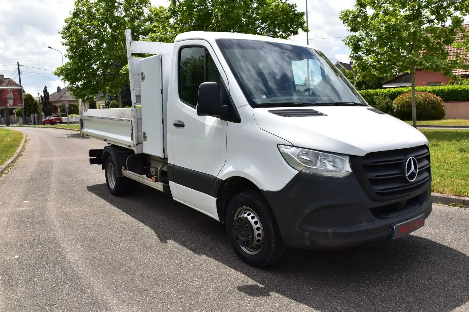 Mercedes-Benz Sprinter BENNE 514 CDI 143ch BVA 25825e HT Blanc - 2