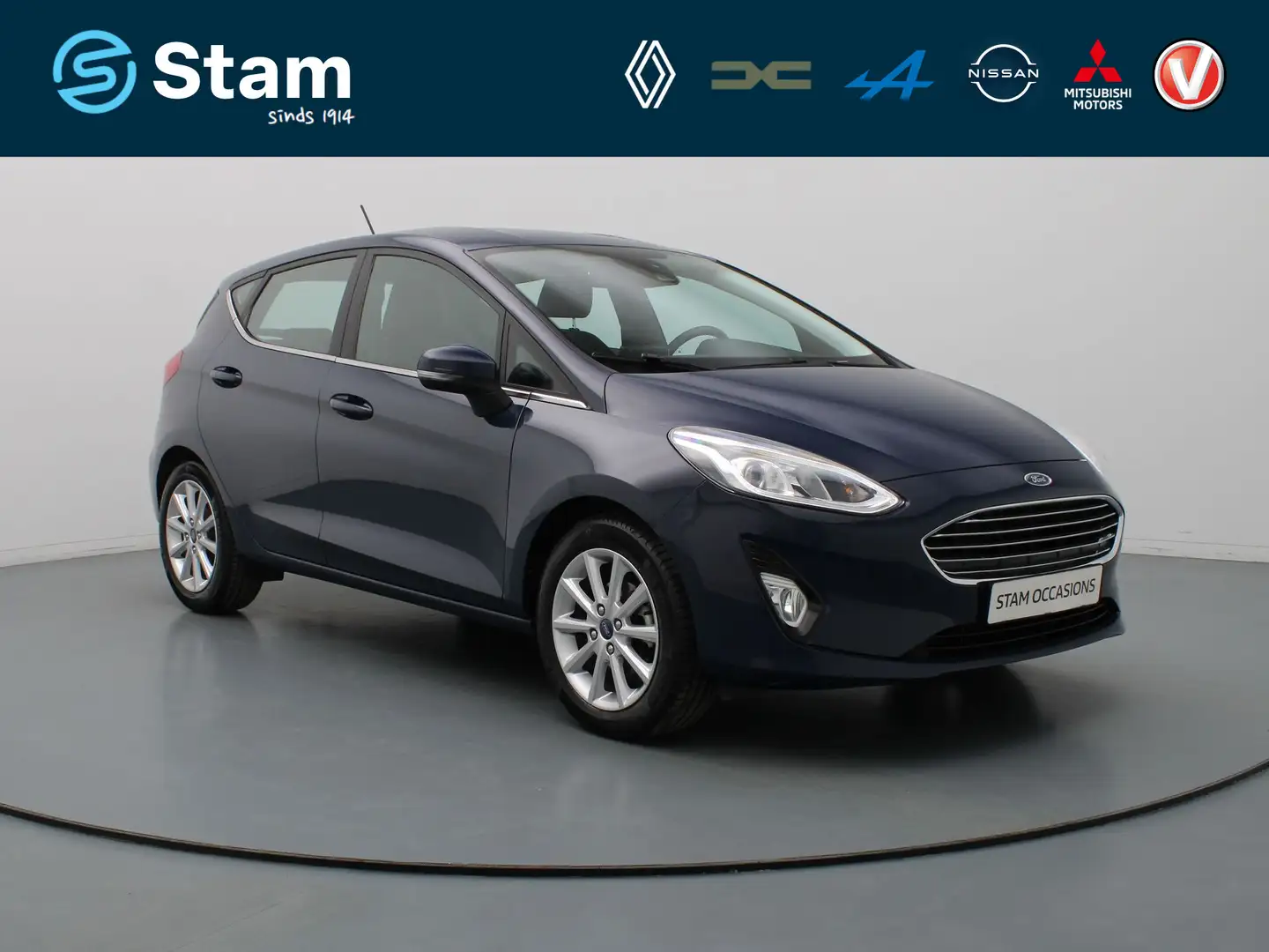 Ford Fiesta 1.0 EcoBoost Titanium Cruise | Climate | Carplay | Blauw - 1
