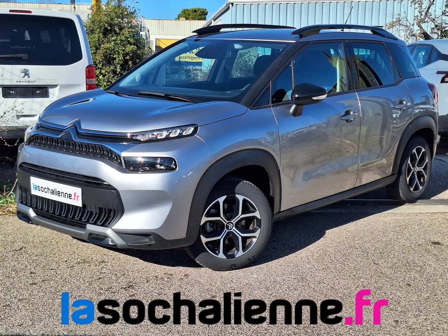Citroen C3 Aircross PureTech 110 S\u0026amp;S BVM6 Plus Gris - 1