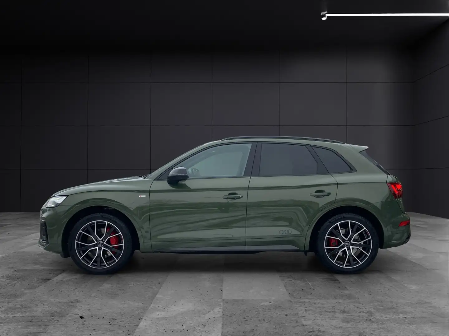 Audi Q5 50 TDI edition-one quattro S-Line Standhzg Matr... Grün - 2