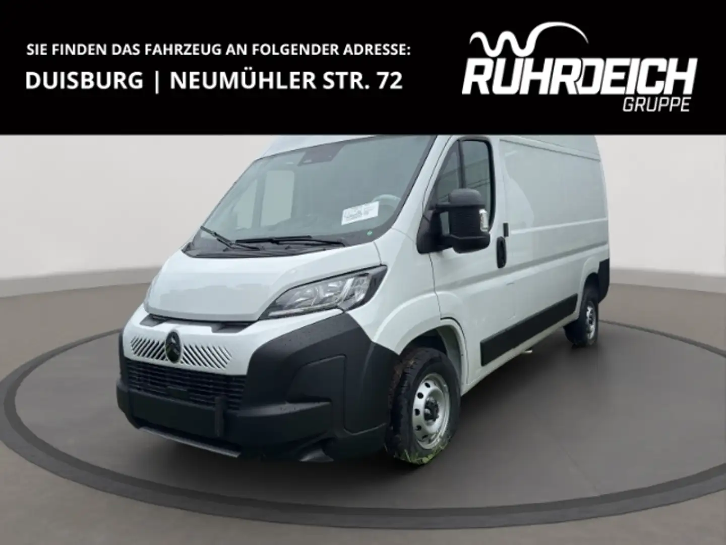 Citroen Jumper Kasten 35 L2H2 140 SOFORT VERFÜGBAR! Spurha Wit - 1