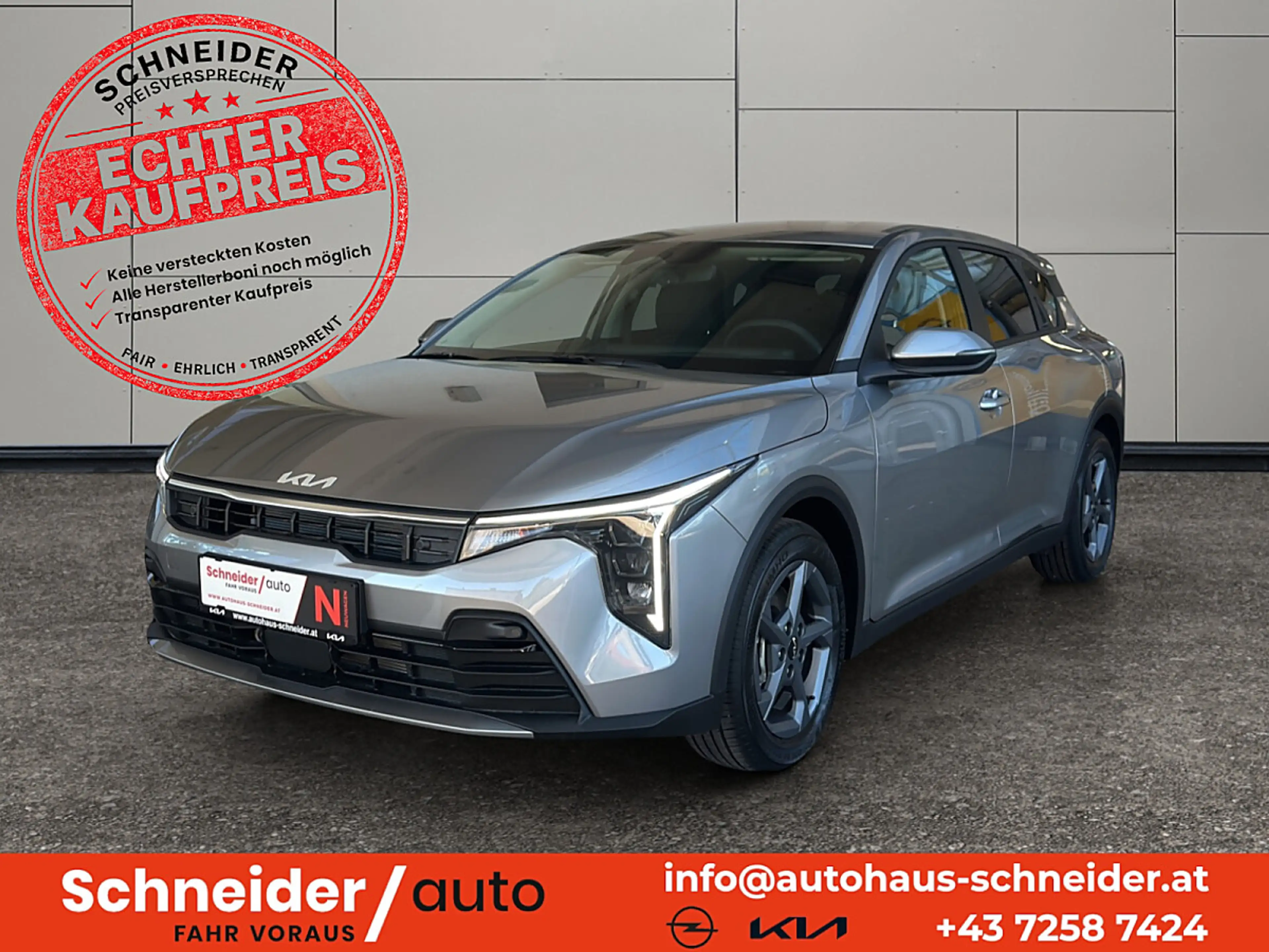Kia K4 1,6 TGDI Silber DCT