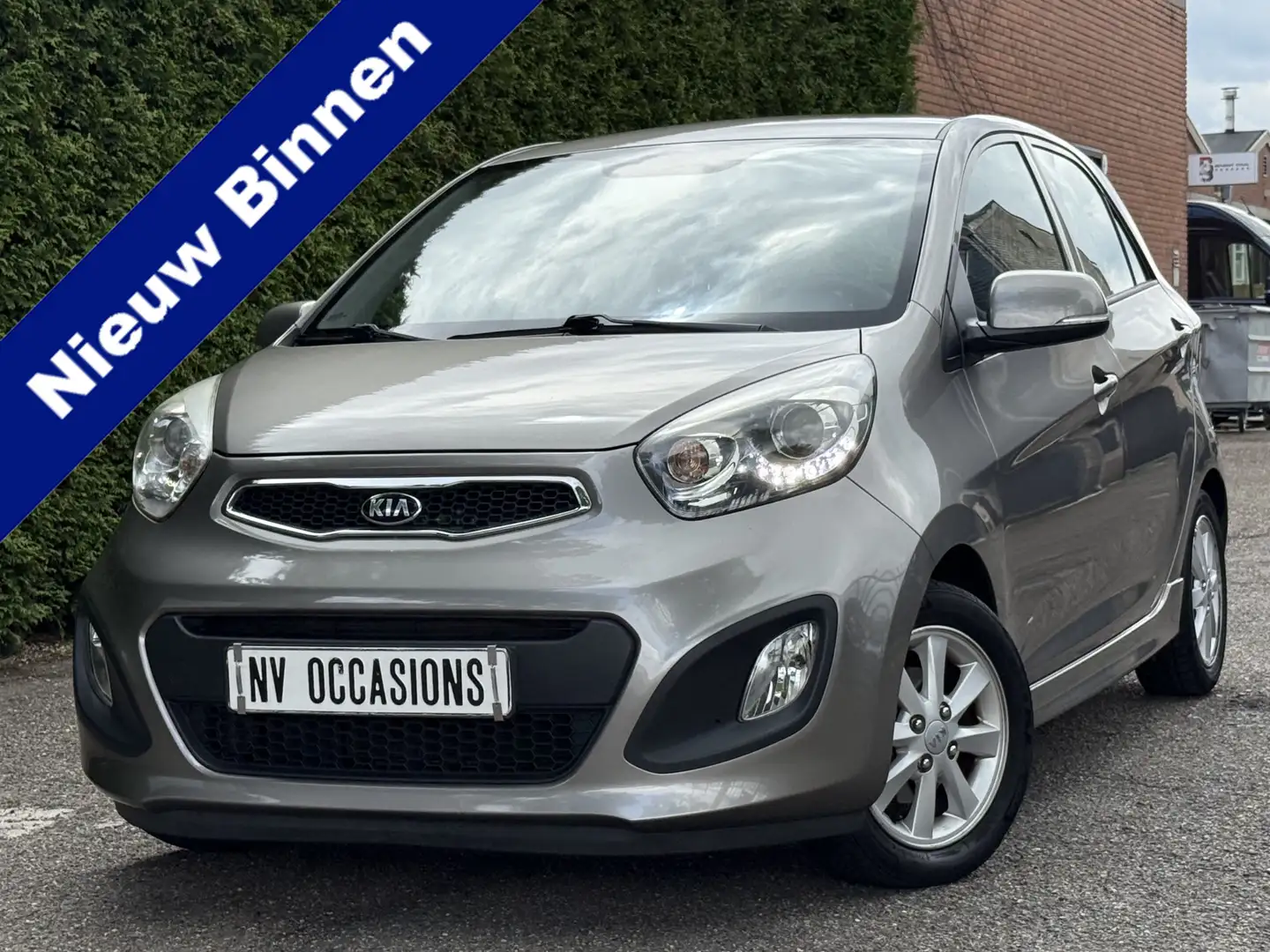 Kia Picanto 1.2 CVVT ISG Plus Pack AIRCO/LED/NAP/ELEKR/SPORTIE Grijs - 1