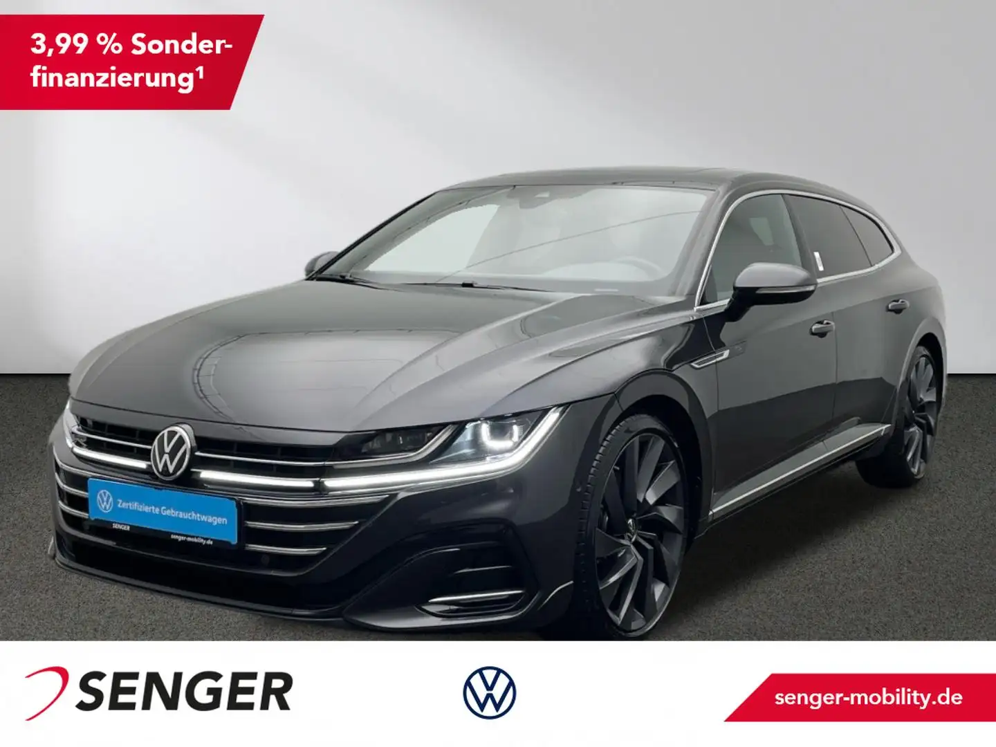 Volkswagen Arteon Shooting Brake R-Line 2.0 TDI 4M CarPlay Grau - 1