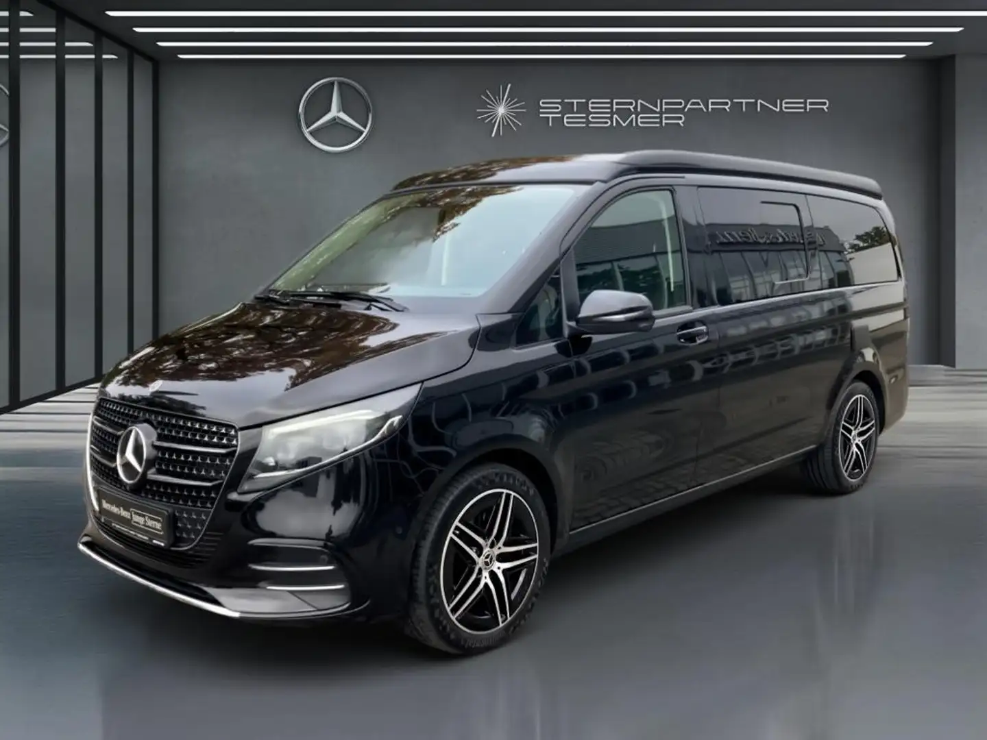 Mercedes-Benz V 300 d Marco Polo AMG+AIRMAT.360°+6-Sitzer+AHK Zwart - 1