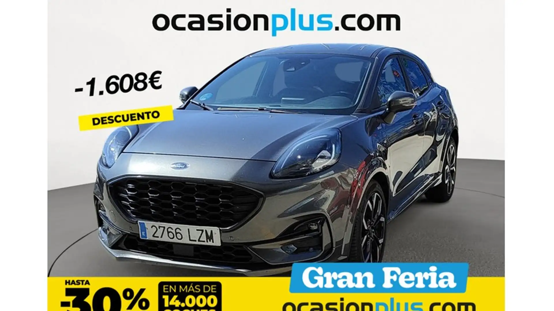 Ford Puma 1.0 EcoBoost MHEV ST-Line 155 Gris - 1