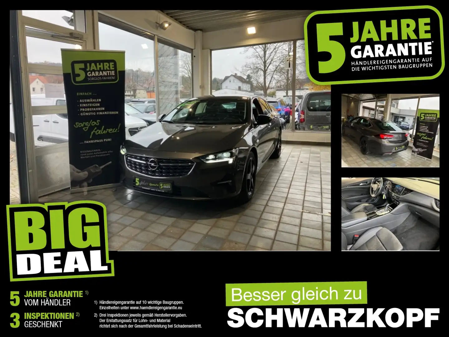 Opel Insignia B 2.0 SHT Fin. ab 2,99% Navi,Alcantara Grau - 1