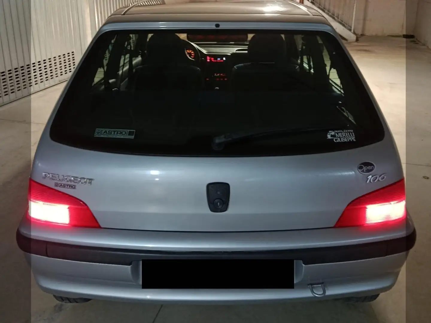 Peugeot 106 106 II 1996 3p 1.1 Open c/airbag Argento - 2