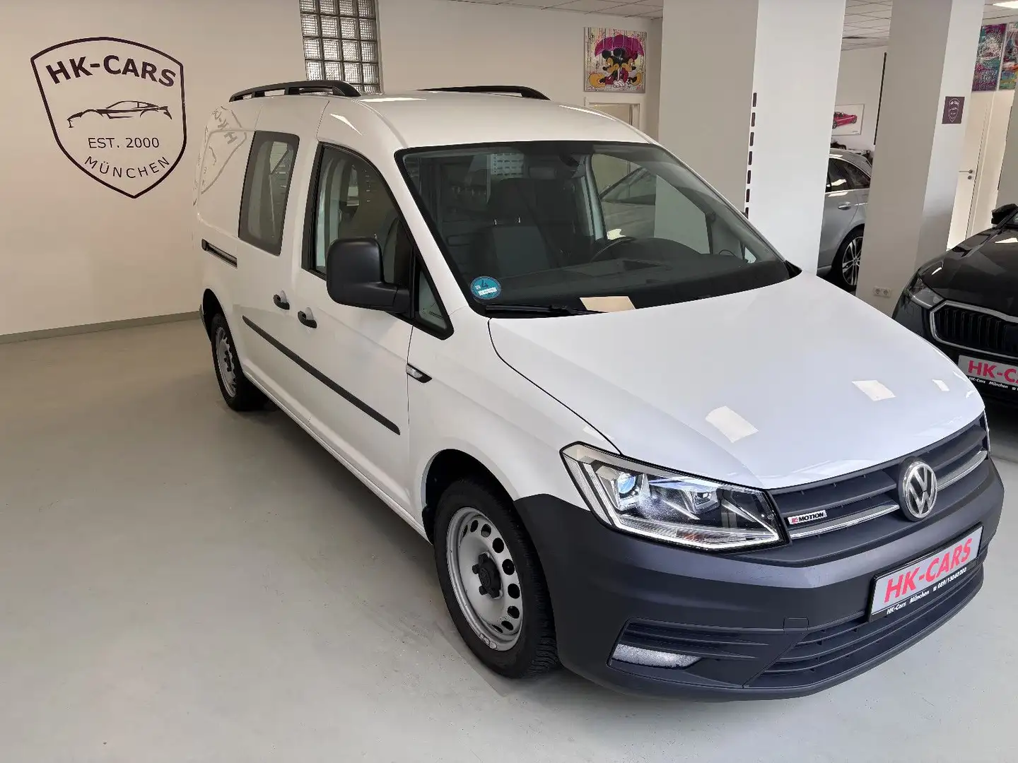 Volkswagen Caddy Maxi BMT 4Motion BIXENON DSG Sortimo ACC Weiß - 2