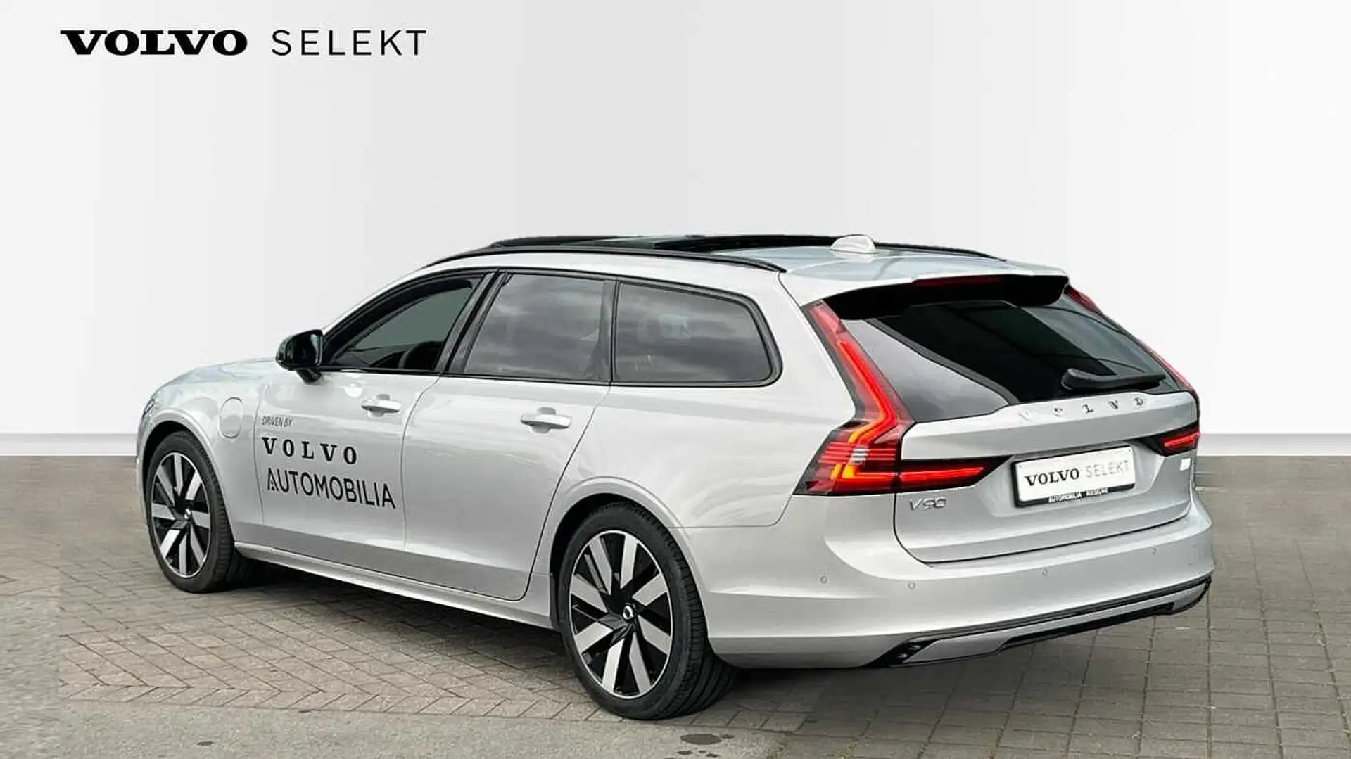 Volvo V90 Ultimate Dark T6 AWD Plug-in hybride | Pano dak | Plateado - 2