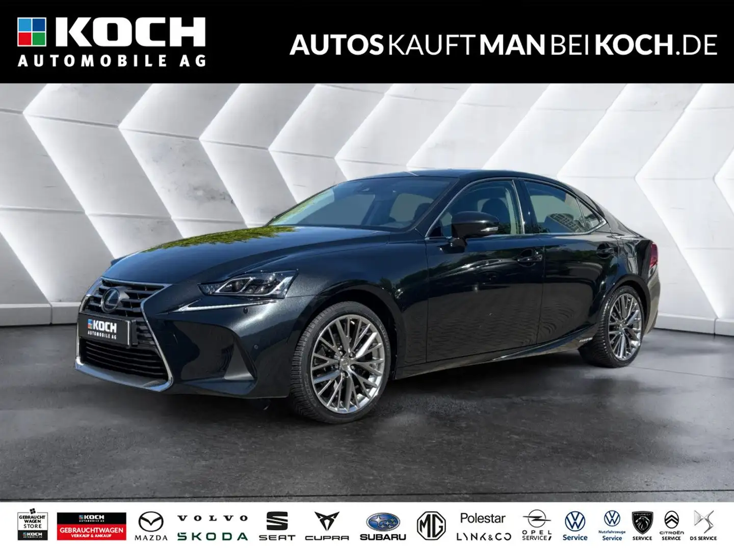 Lexus IS 300 h Style Edition NAVI SMART KEY LED SHZ KAMER Schwarz - 1