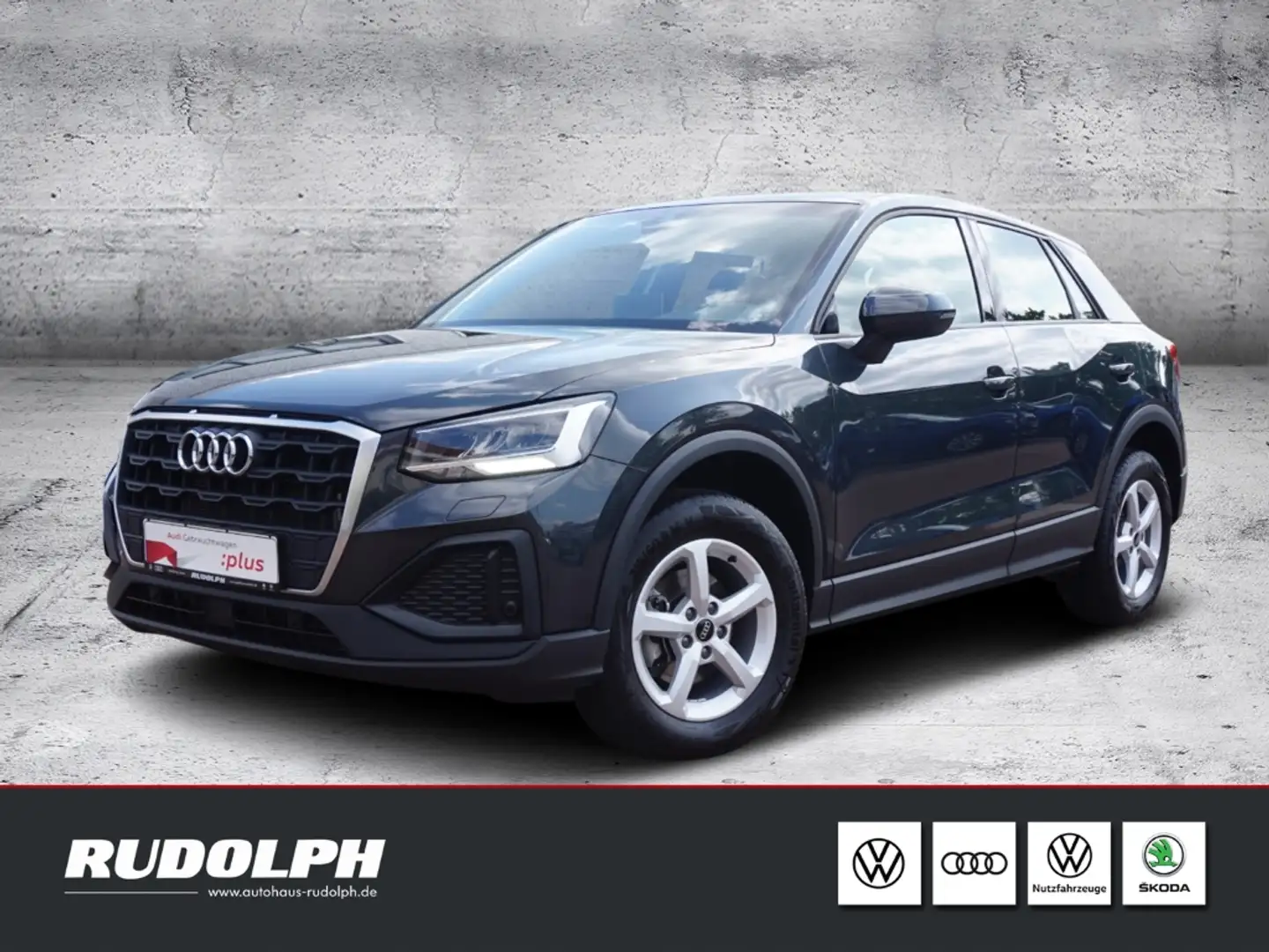 Audi Q2 35 TFSI S tronic AHK NAVI LED PDCv+h Keyless Rückf Grau - 2
