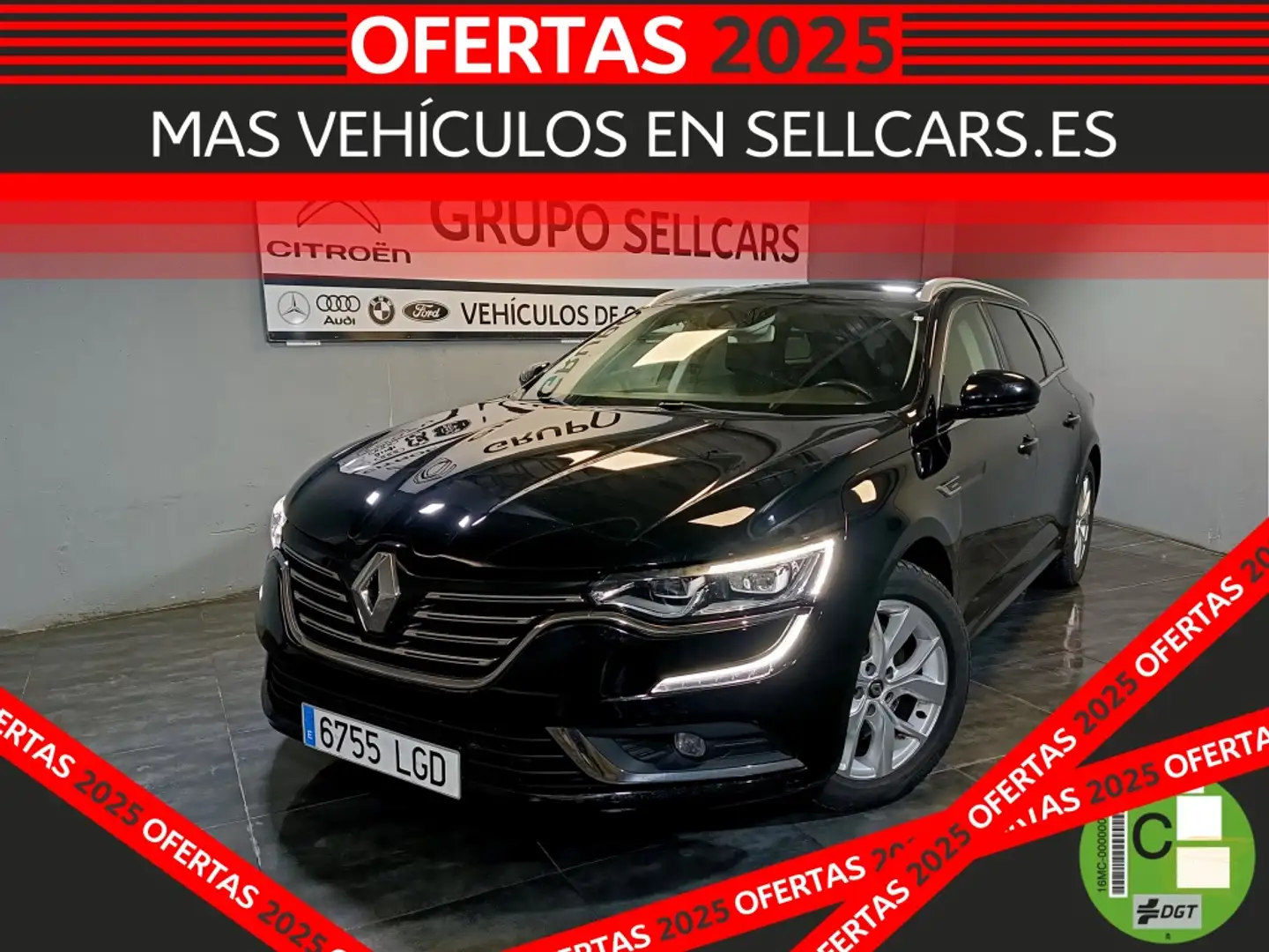 Renault Talisman S.T. dCi Blue Limited EDC 118kW Negro - 1