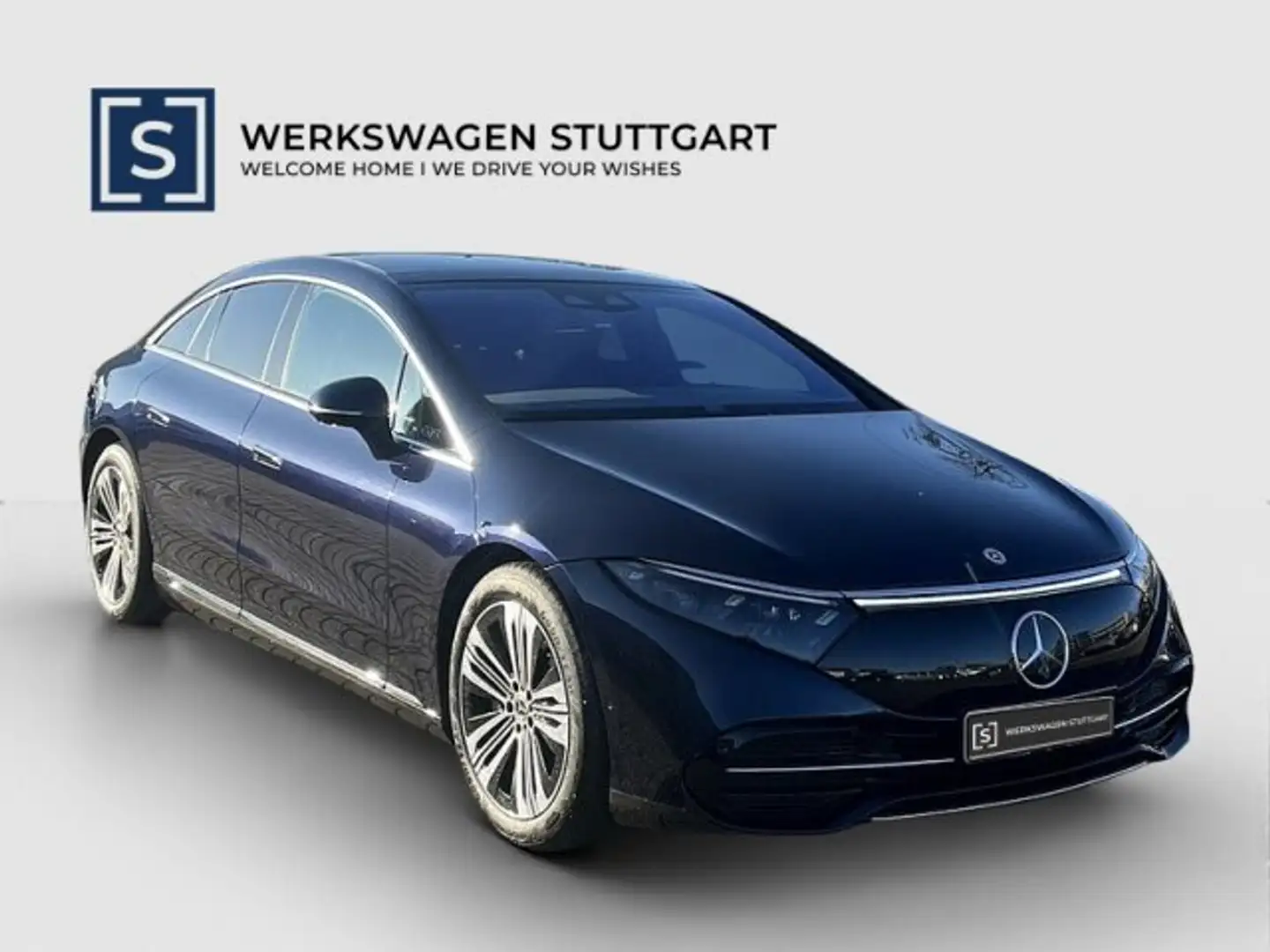 Mercedes-Benz EQS EQS 450+ ElectricART MASSAGE HA-Lenkung Blau - 1