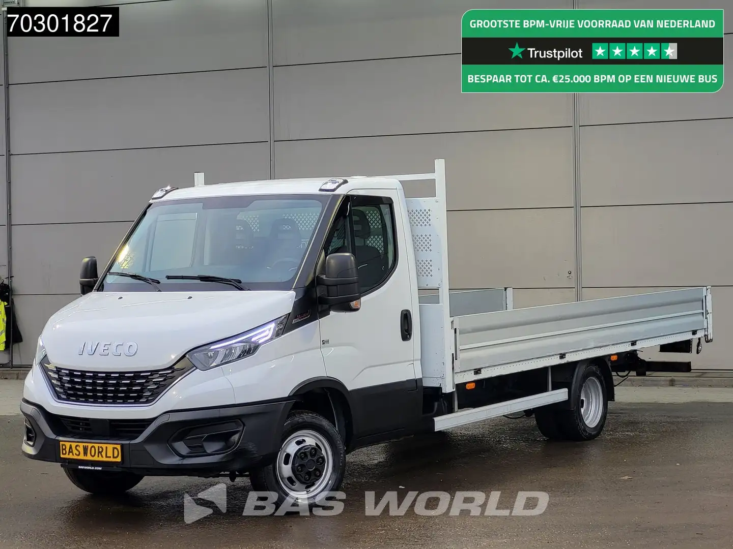 Iveco Daily 35C18 3.0L 511cm Automaat Luchtvering Dubbellucht Blanco - 1
