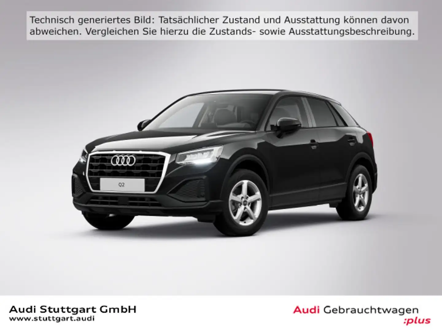 Audi Q2 30 TFSI 6-Gang Schwarz - 1