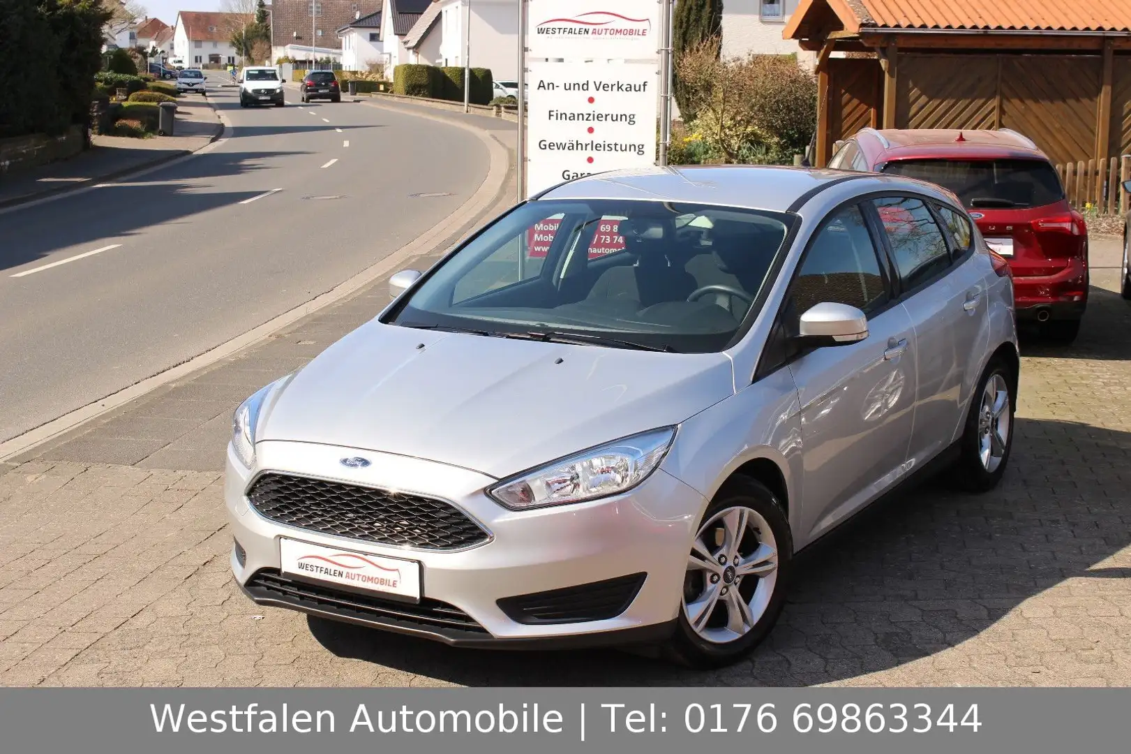 Ford Focus 1,0 EcoBoost 101PS Trend|Winterpaket+|PDC Argent - 1