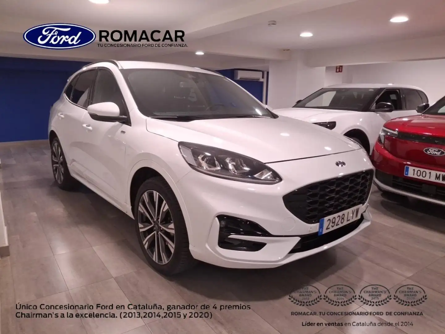 Ford Kuga ST-Line 2.5 Duratec PHEV 165kW Auto 225CV Blanc - 2