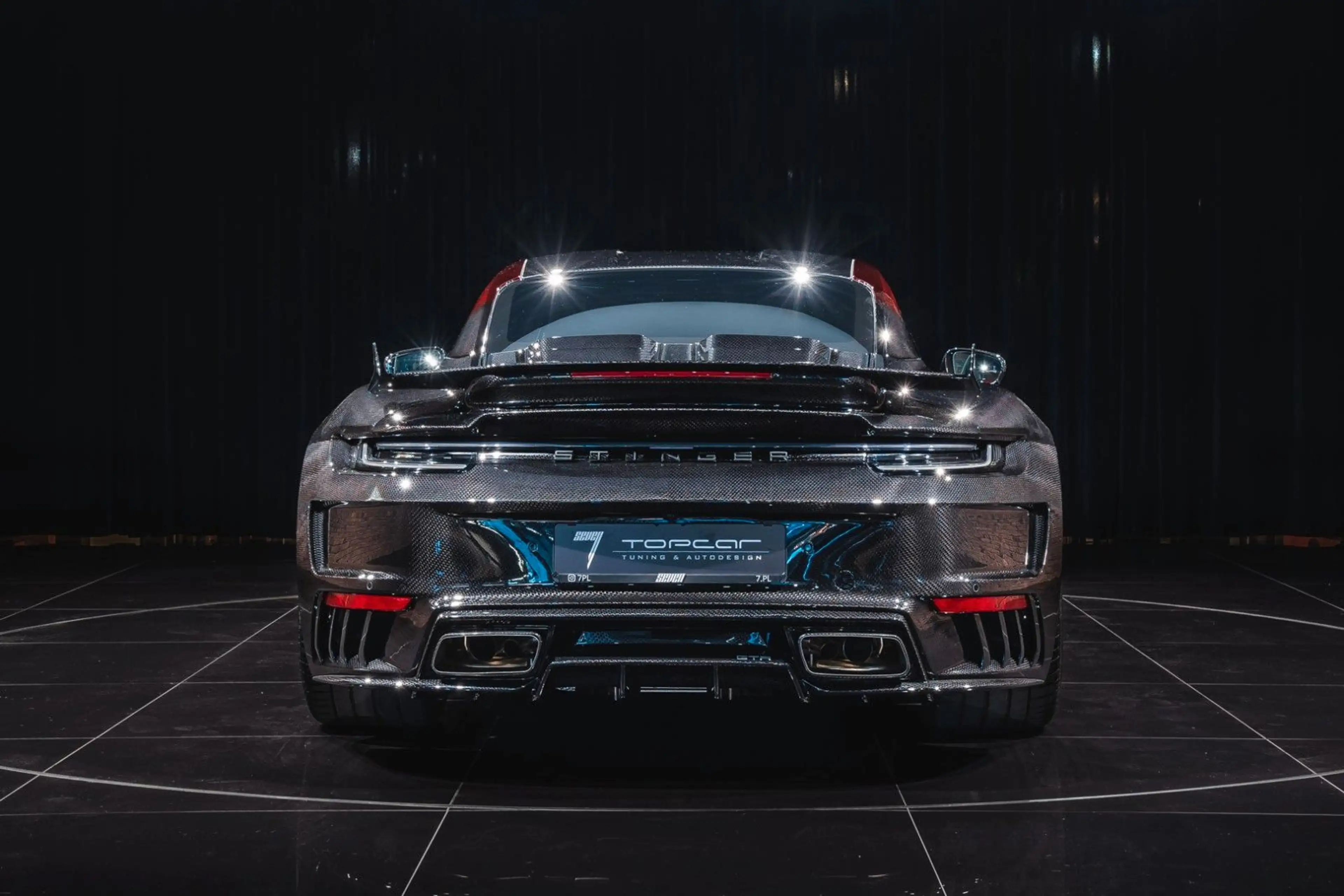 Porsche 911 Porsche 911 (992) Turbo S Stinger GTR Carbon 1/7 — photo 5