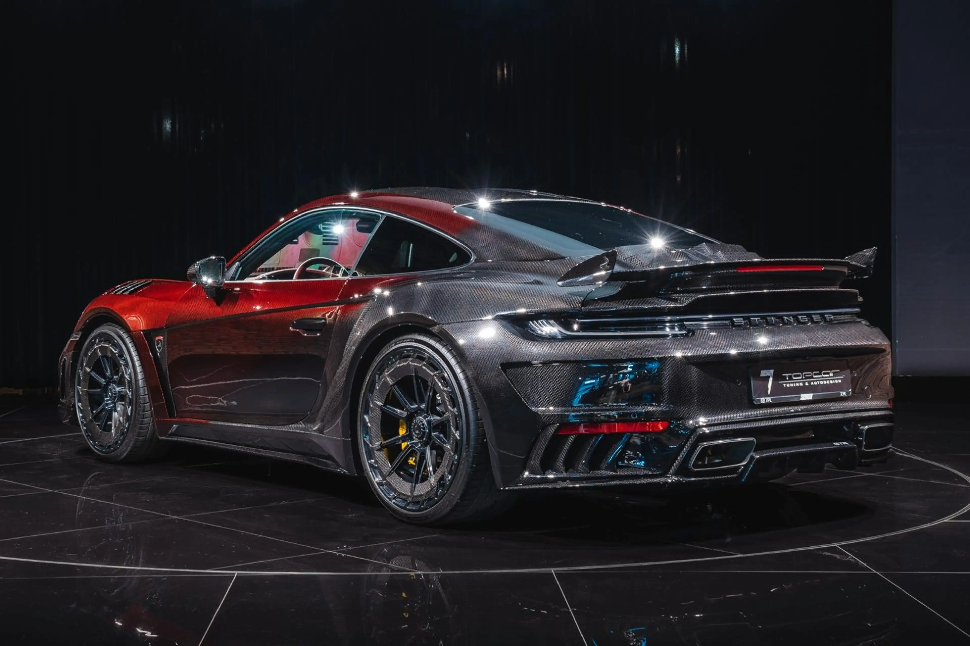 Porsche 911 Porsche 911 (992) Turbo S Stinger GTR Carbon 1/7 — photo 6