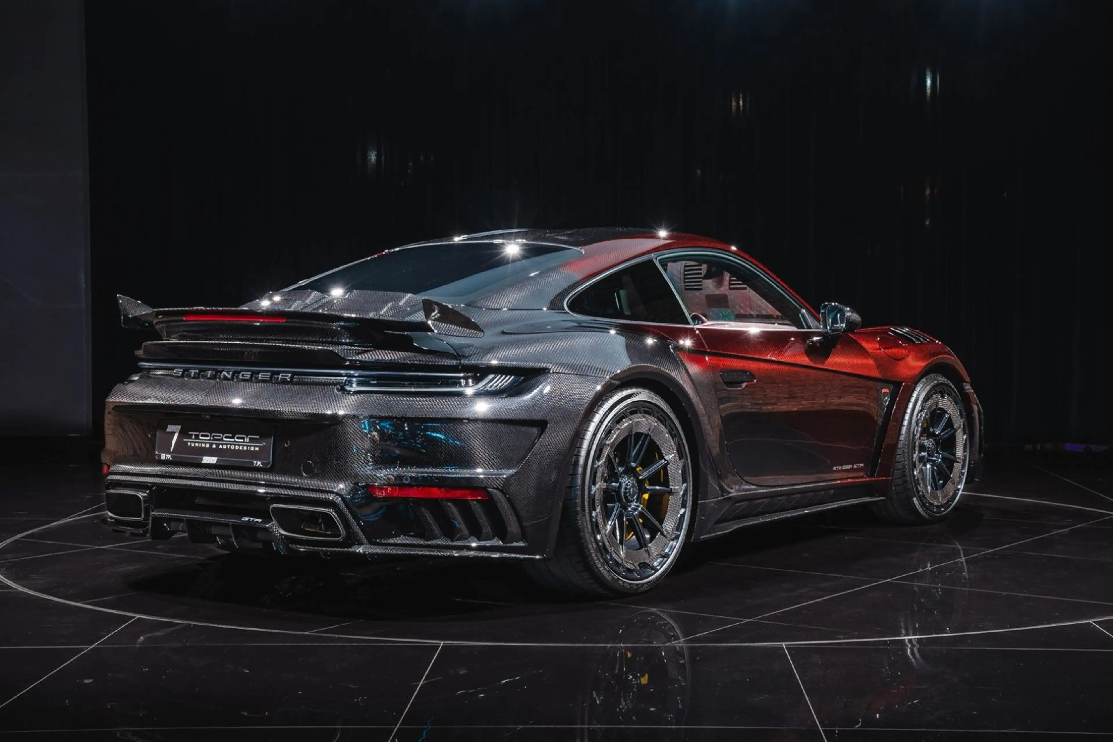 Porsche 911 Porsche 911 (992) Turbo S Stinger GTR Carbon 1/7 — photo 9