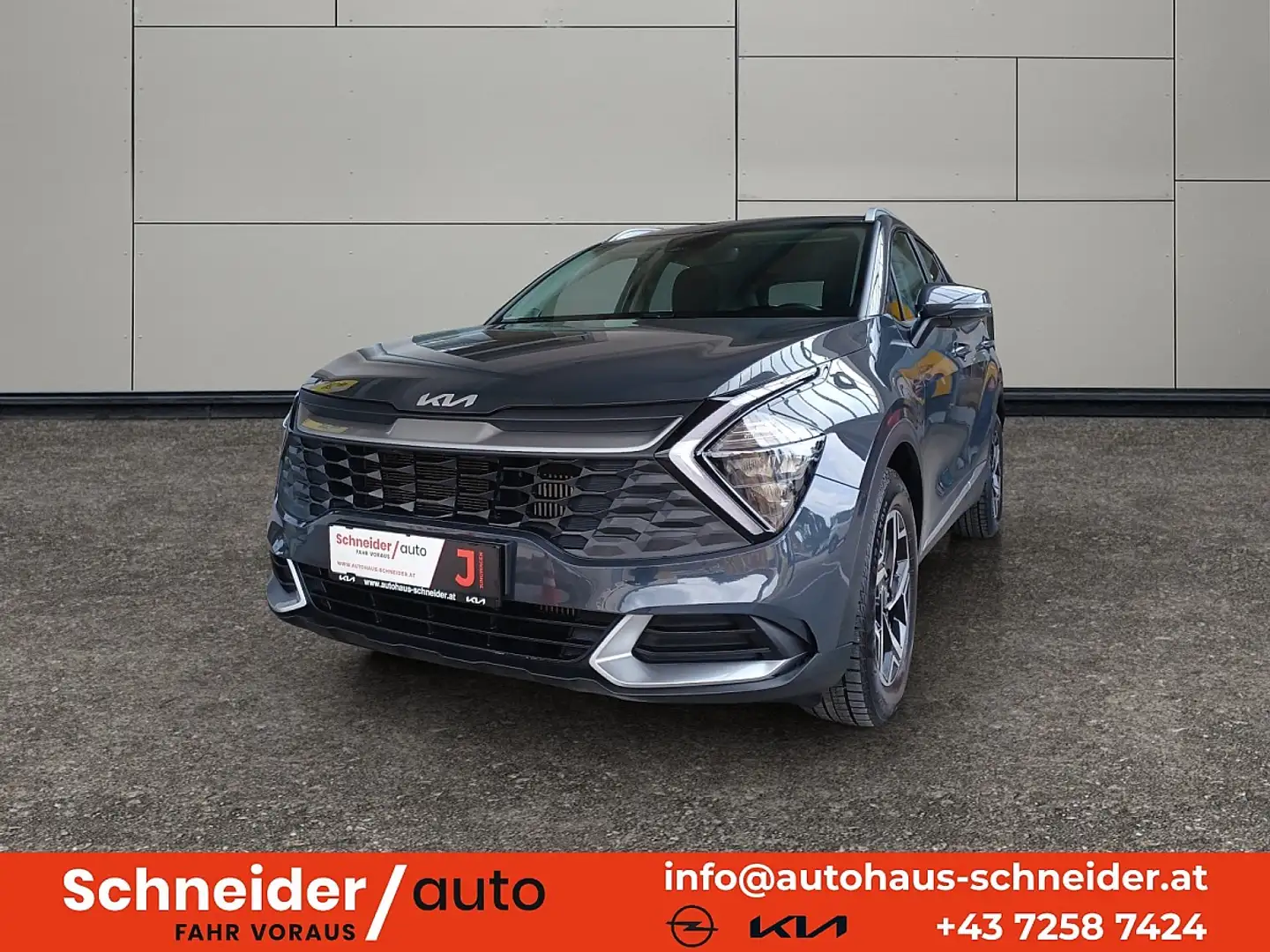 Kia Sportage 1,6 TGDI Titan Gris - 1