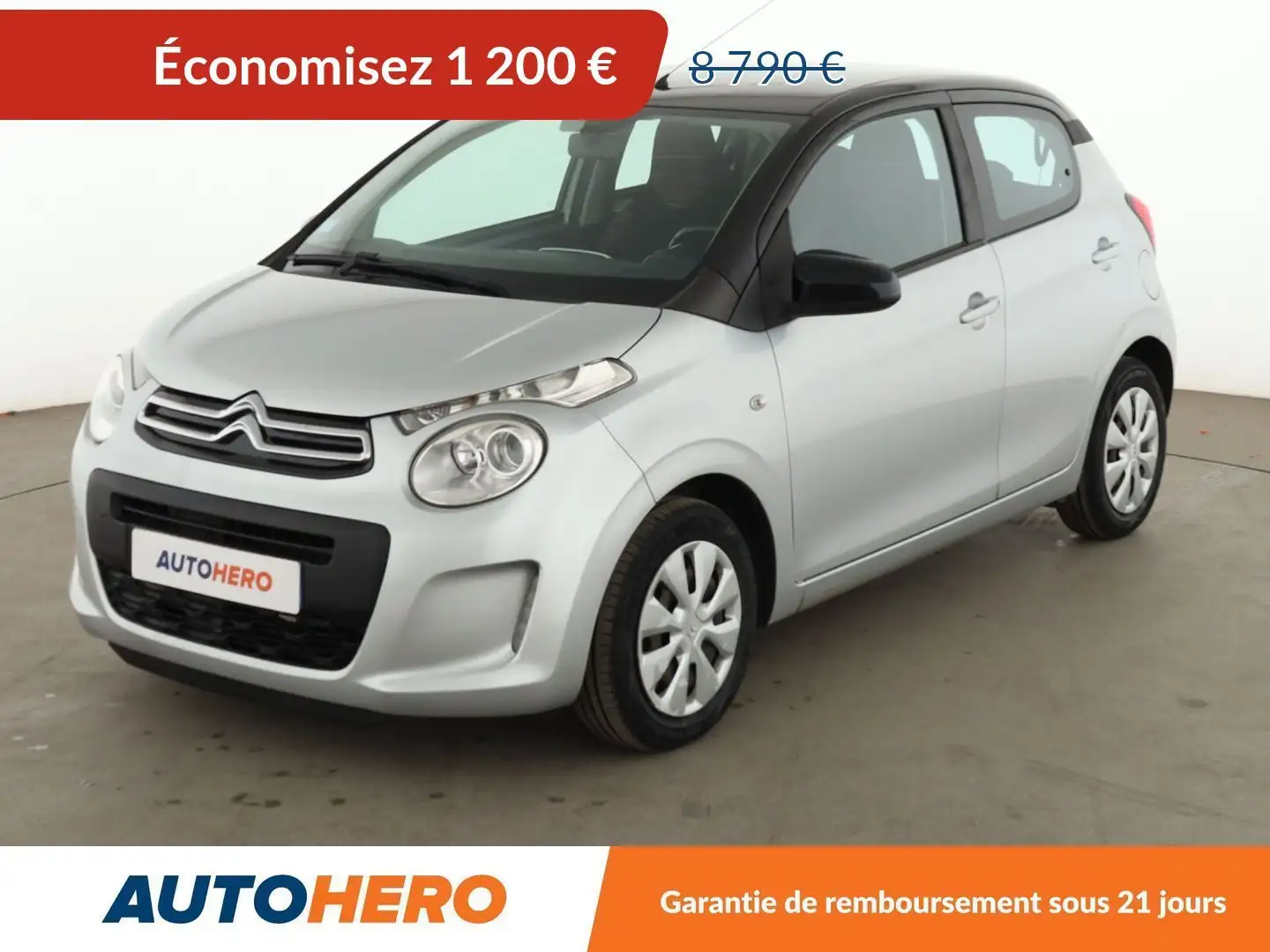 Citroen C1 1.0 VTi Millenium Gris - 1