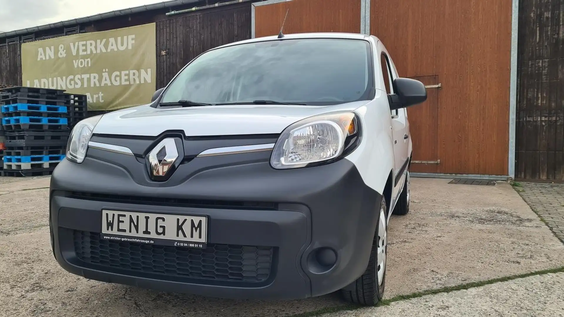 Renault Kangoo ZE 33 Erst 11Tkm incl. Batterie Weiß - 1